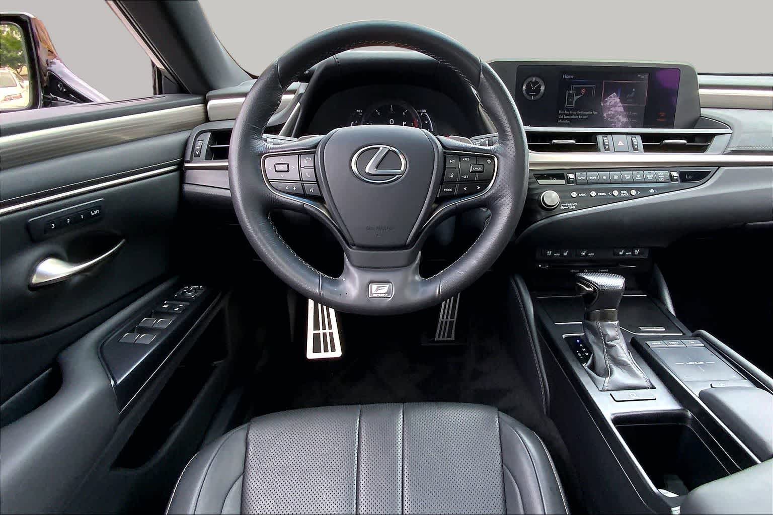 2021 Lexus ES 350 F SPORT  Atomic Silver at Lexus Southwest Houston