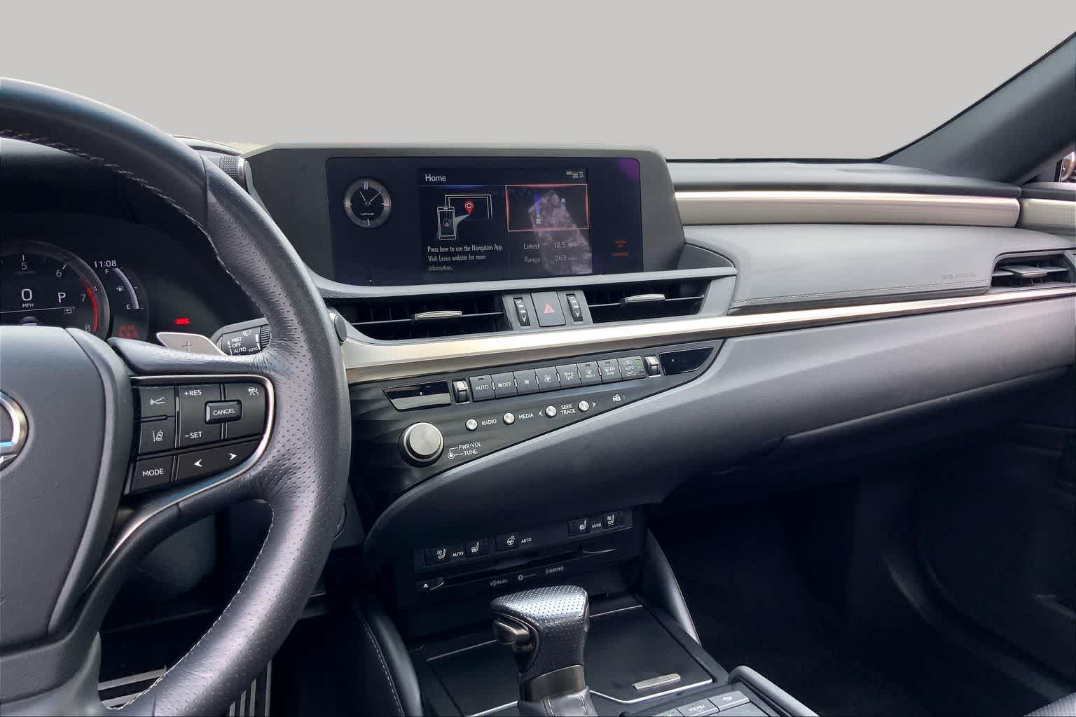 2021 Lexus ES 350 F SPORT  Atomic Silver at Lexus Southwest Houston