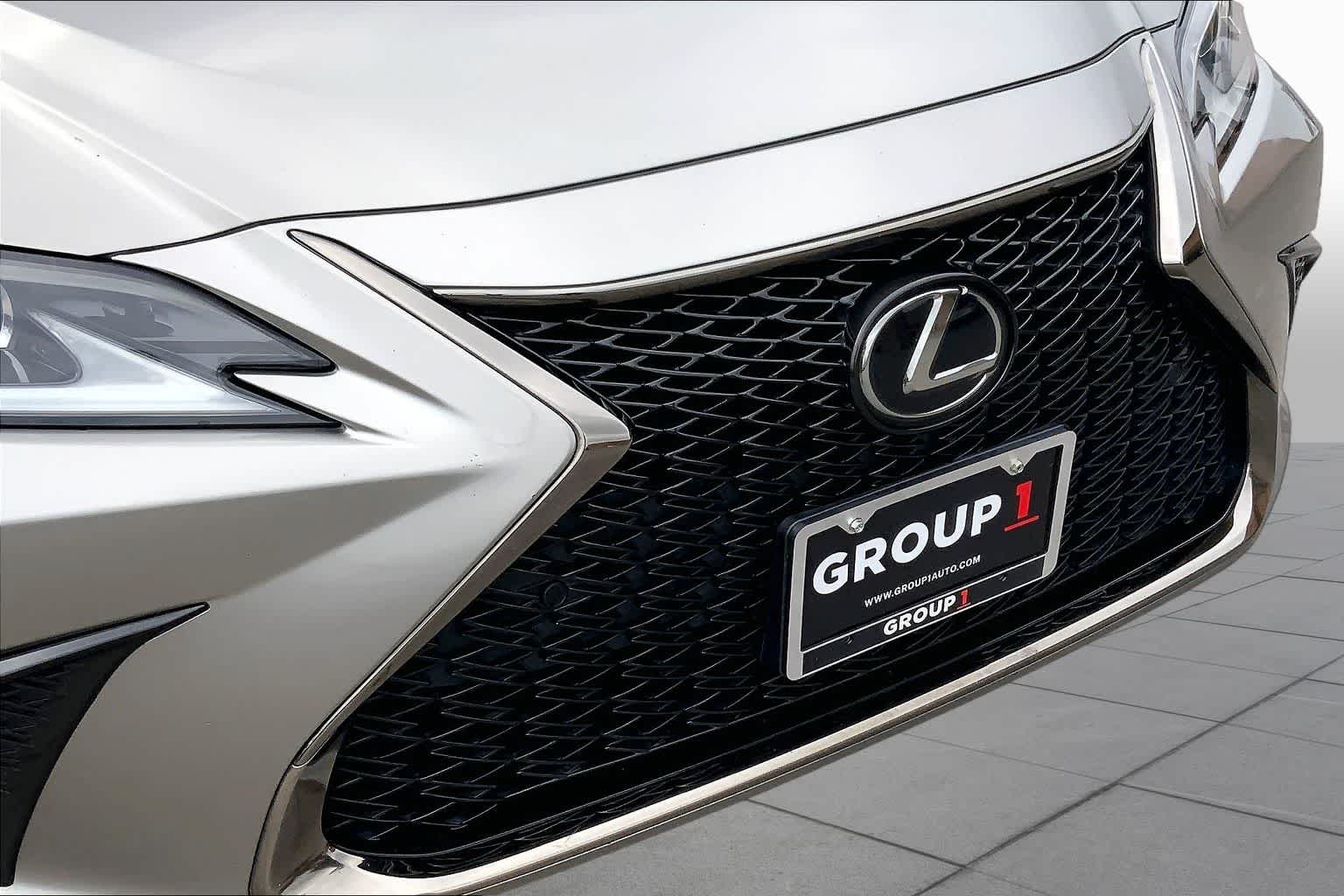 2021 Lexus ES 350 F SPORT  Atomic Silver at Lexus Southwest Houston