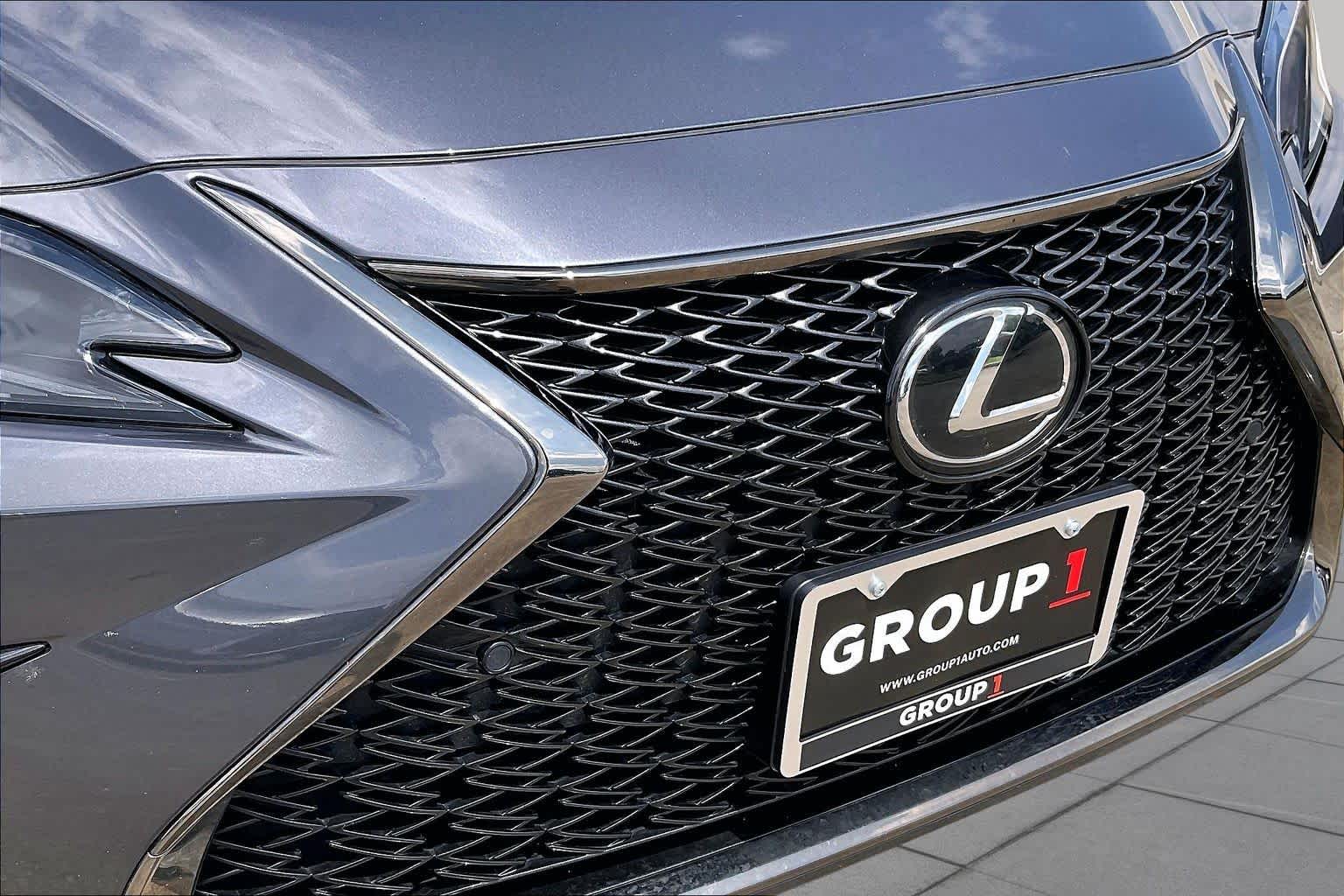 2023 Lexus ES 350 F SPORT Handling  Cloudburst Gray at Group 1 Toyota Southwest