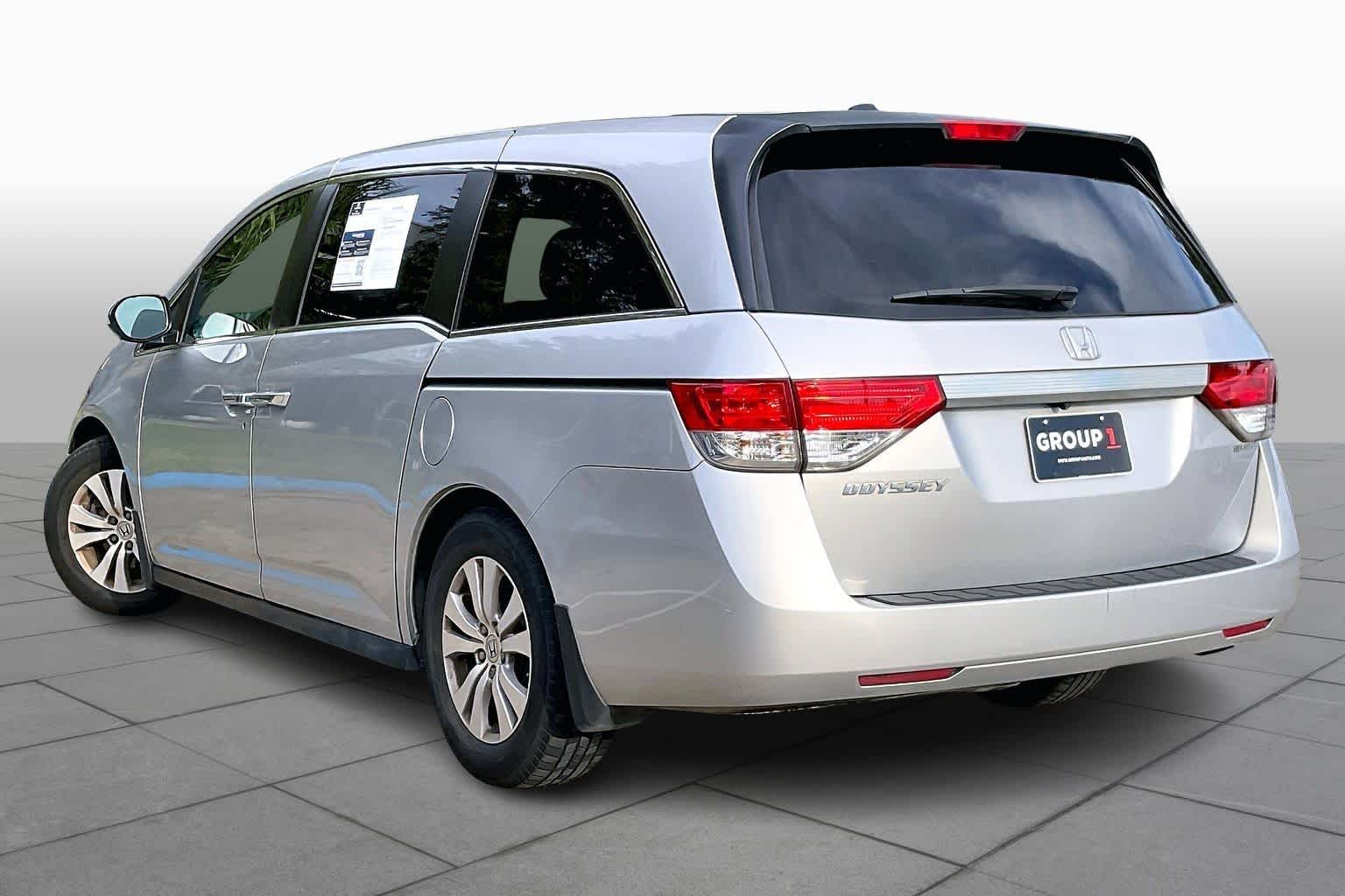 2015 Honda Odyssey EX-L Alabaster Silver Metallic at AutoNation USA Katy