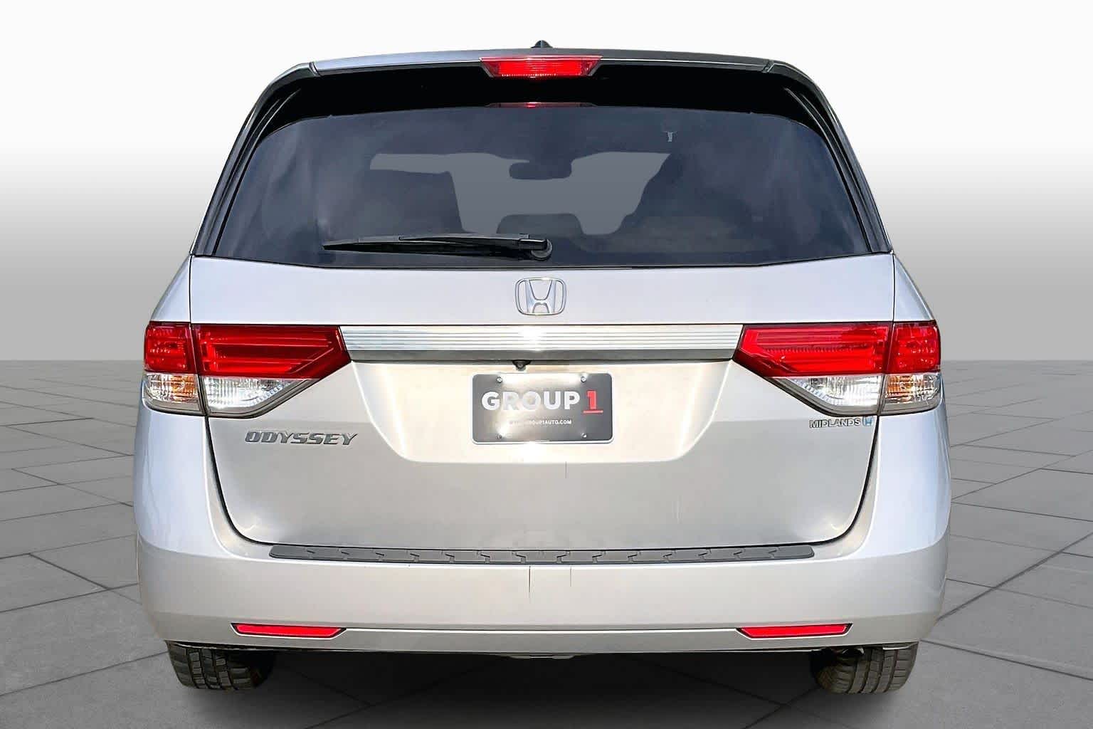 2015 Honda Odyssey EX-L Alabaster Silver Metallic at AutoNation USA Katy