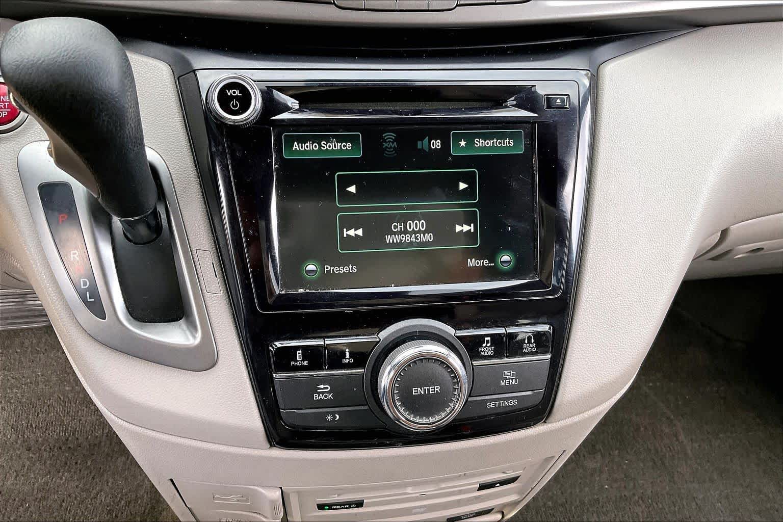 2015 Honda Odyssey EX-L Alabaster Silver Metallic at AutoNation USA Katy