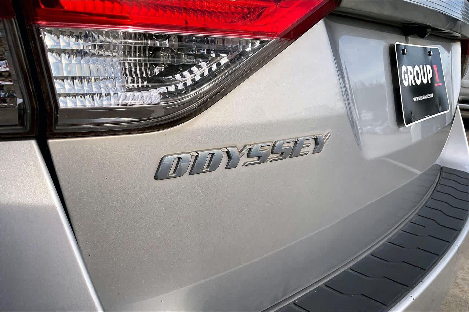 2015 Honda Odyssey EX-L Alabaster Silver Metallic at AutoNation USA Katy