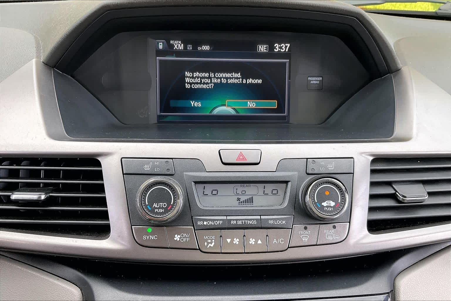 2015 Honda Odyssey EX-L Alabaster Silver Metallic at AutoNation USA Katy