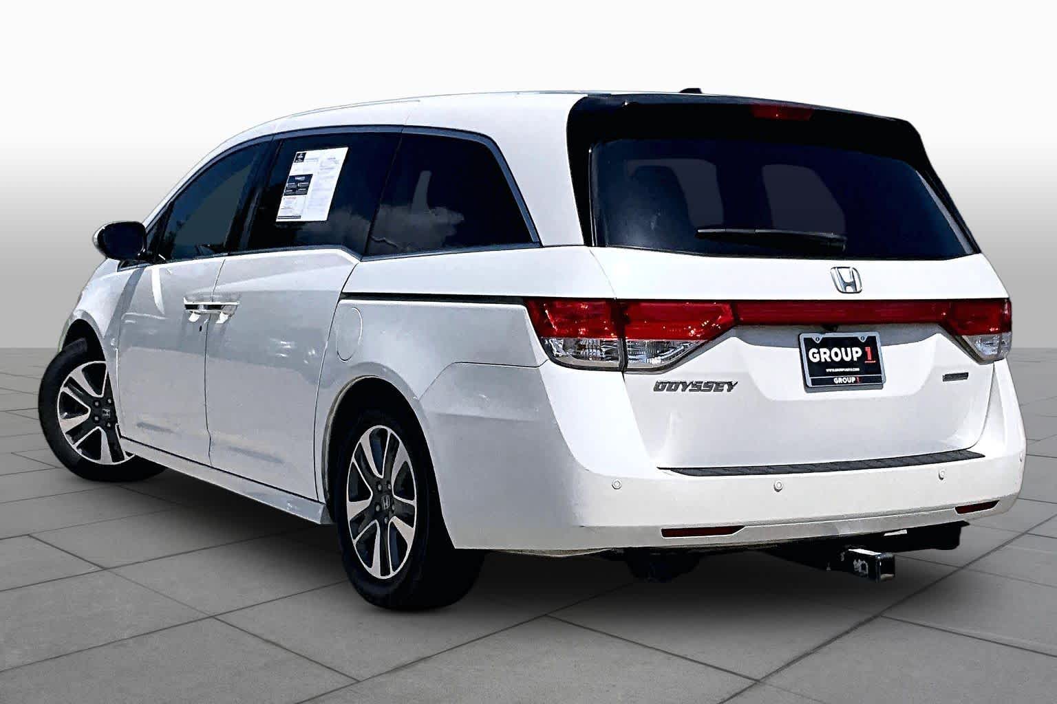 2016 Honda Odyssey Touring White Diamond Pearl at AutoNation Toyota Gulf Fwy