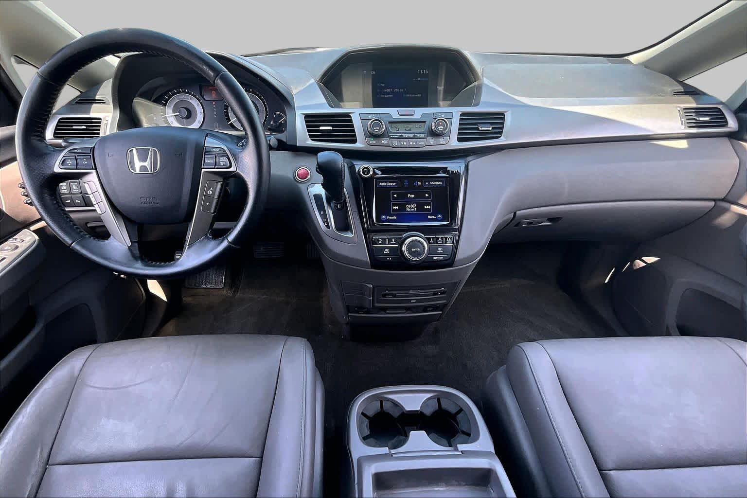 2016 Honda Odyssey Touring White Diamond Pearl at AutoNation Toyota Gulf Fwy