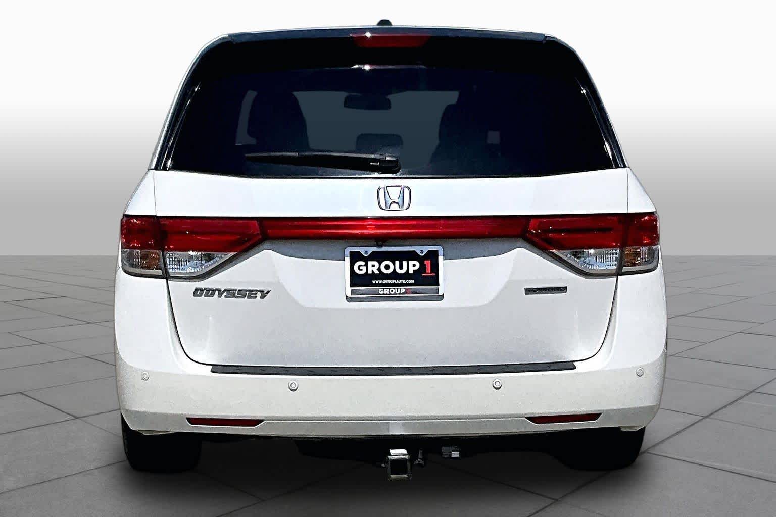 2016 Honda Odyssey Touring White Diamond Pearl at AutoNation Toyota Gulf Fwy