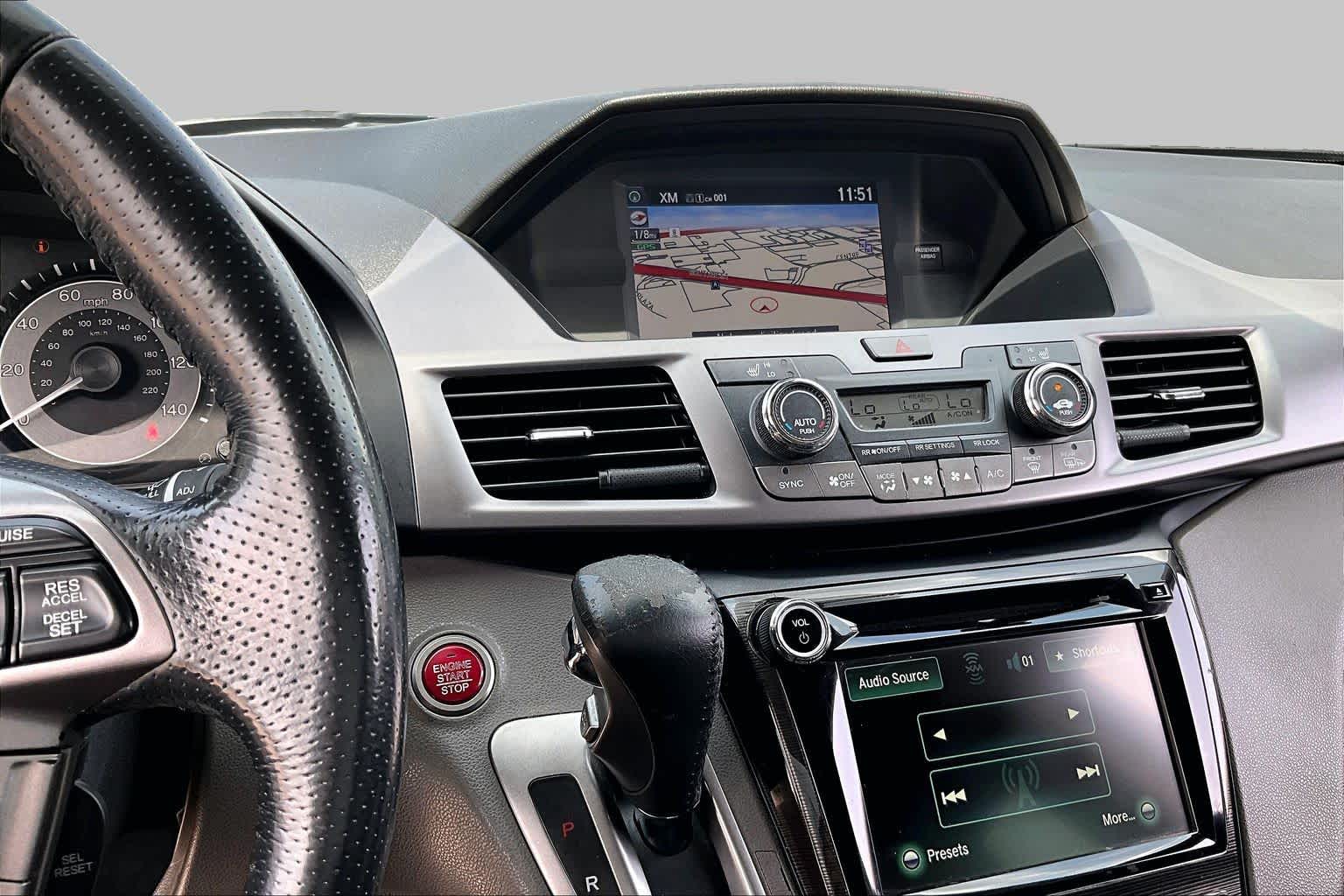 2014 Honda Odyssey Touring White Diamond Pearl at Ron Craft Chevrolet Cadillac