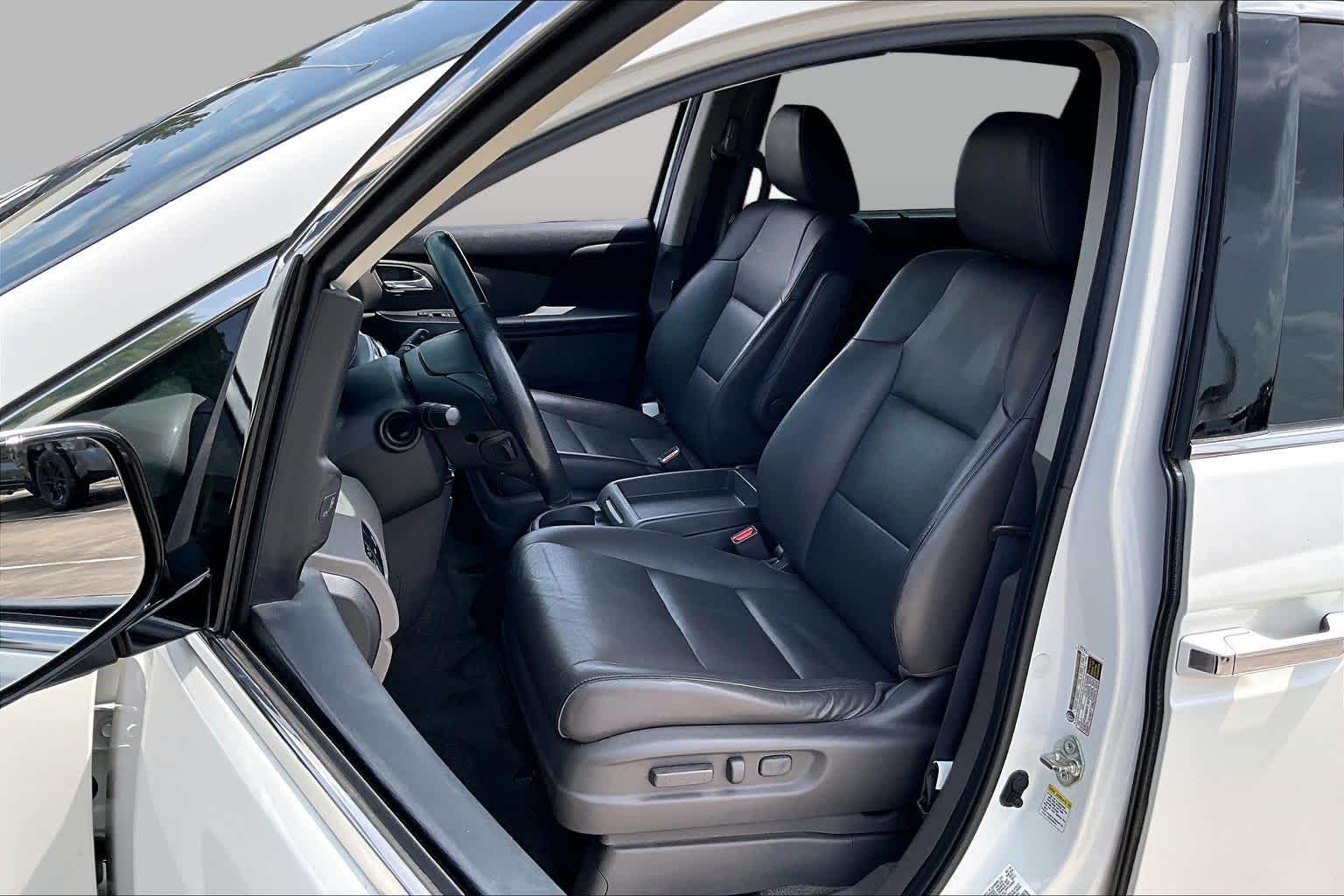 2014 Honda Odyssey Touring White Diamond Pearl at Ron Craft Chevrolet Cadillac