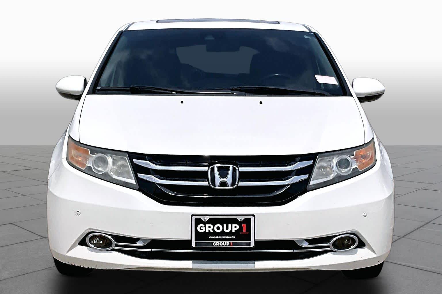 2014 Honda Odyssey Touring White Diamond Pearl at Ron Craft Chevrolet Cadillac