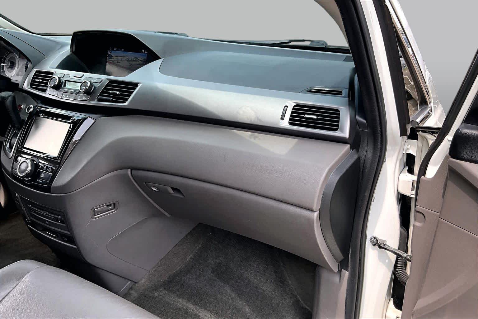 2014 Honda Odyssey Touring White Diamond Pearl at Ron Craft Chevrolet Cadillac