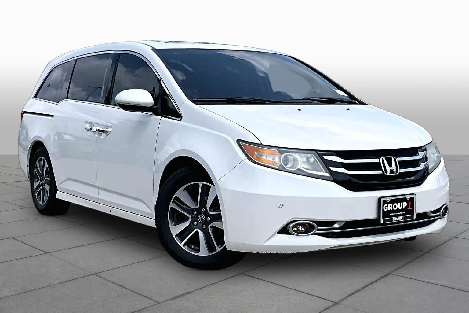 2014 Honda Odyssey Touring White Diamond Pearl at Ron Craft Chevrolet Cadillac