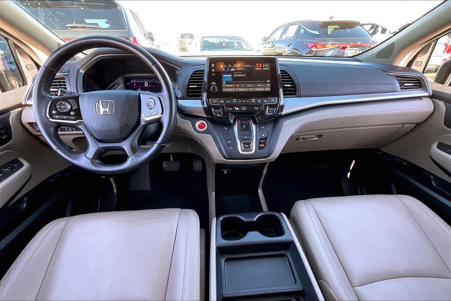 2019 Honda Odyssey EX-L White Diamond Pearl at Honda of Clear Lake