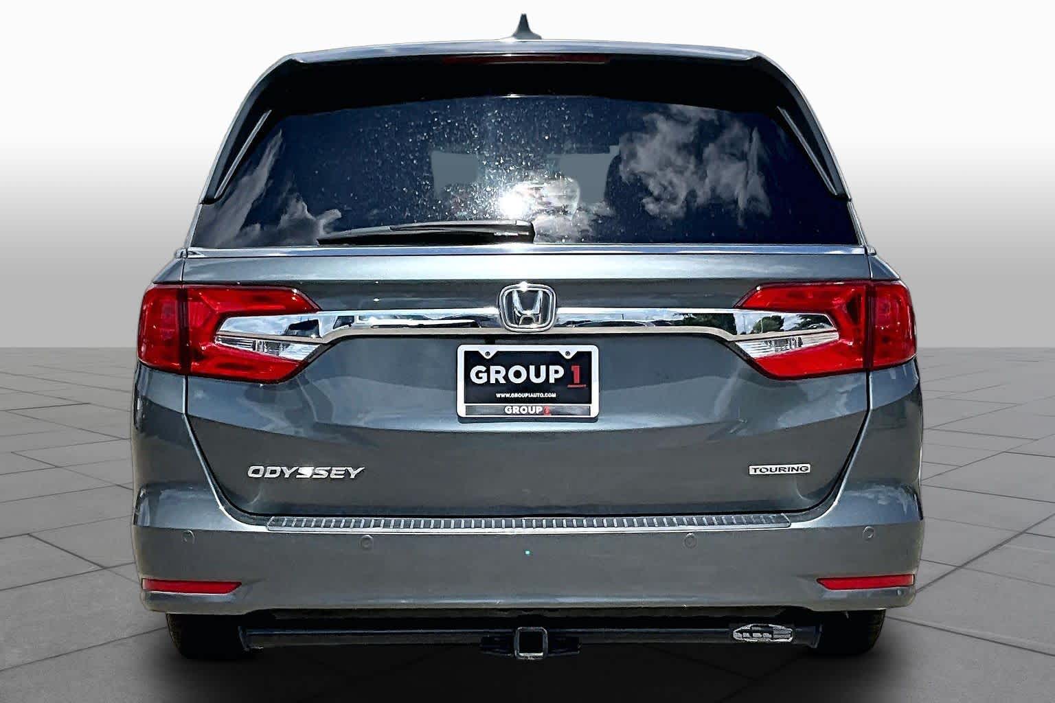 2019 Honda Odyssey Touring Forest Mist Metallic at Beck & Masten Kia