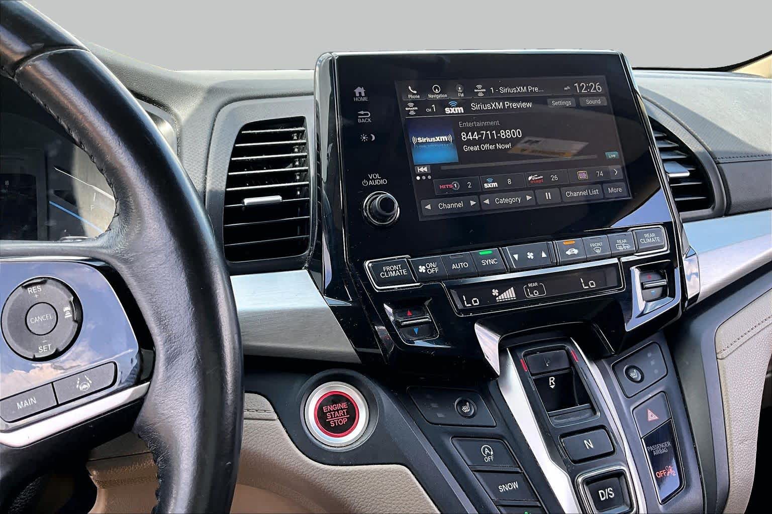 2019 Honda Odyssey Touring Forest Mist Metallic at Beck & Masten Kia