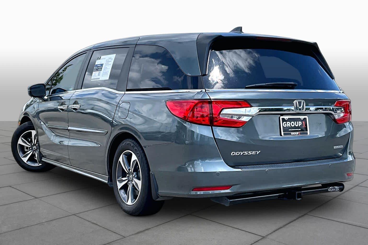 2019 Honda Odyssey Touring Forest Mist Metallic at Beck & Masten Kia