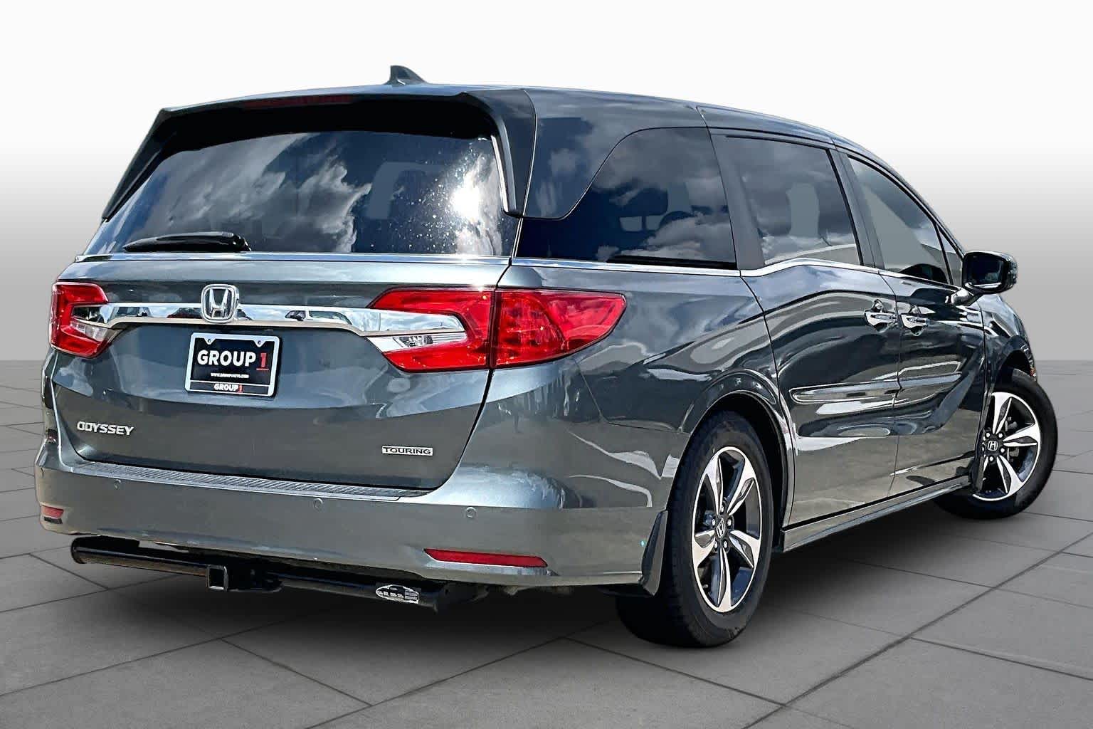 2019 Honda Odyssey Touring Forest Mist Metallic at Beck & Masten Kia