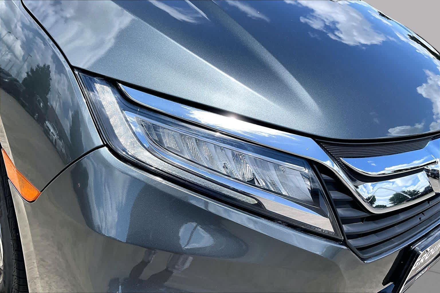 2019 Honda Odyssey Touring Forest Mist Metallic at Beck & Masten Kia