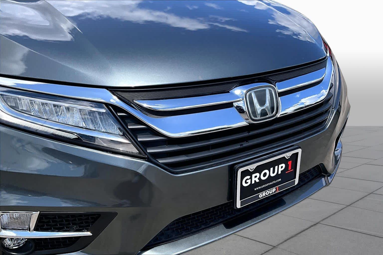 2019 Honda Odyssey Touring Forest Mist Metallic at Beck & Masten Kia