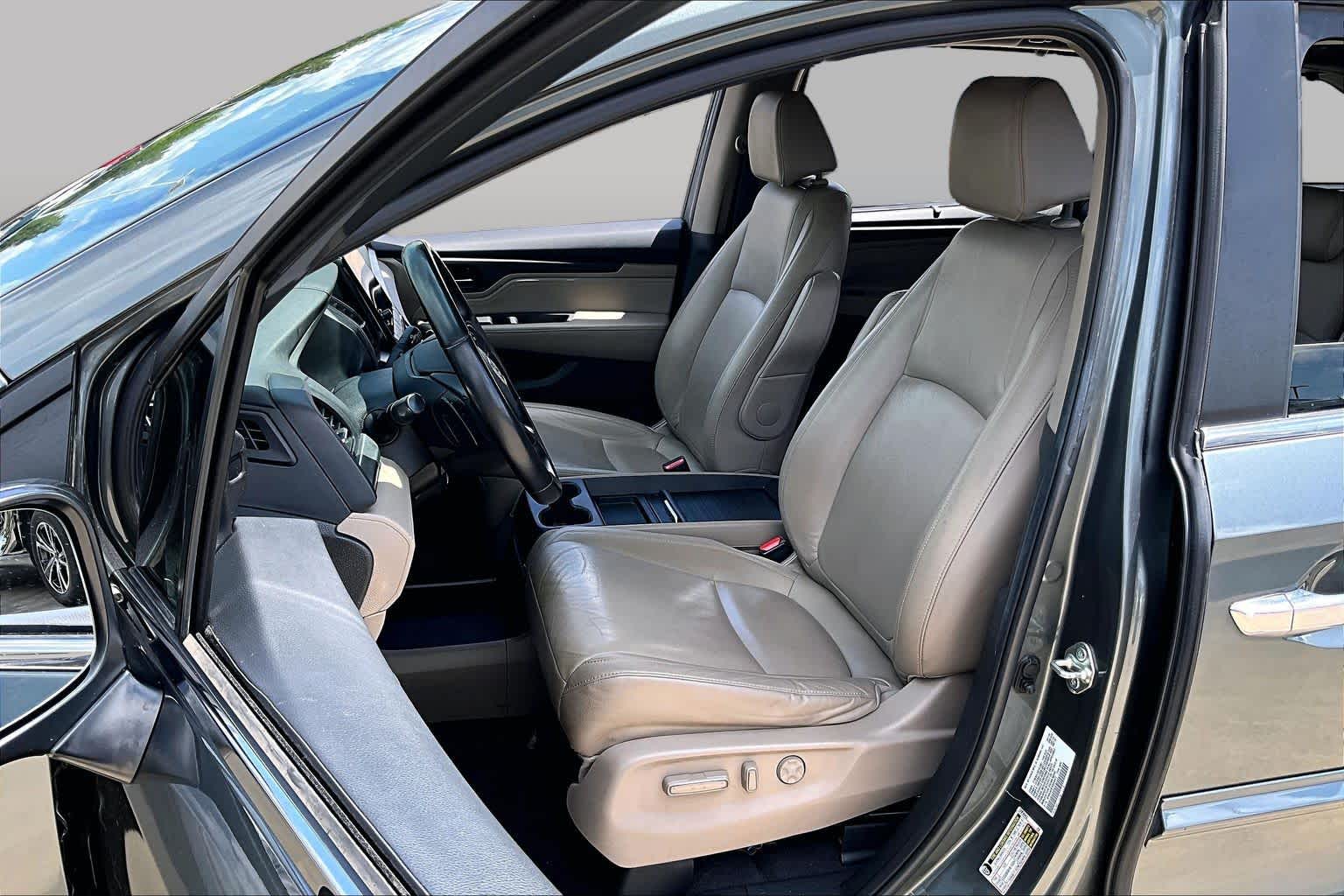 2019 Honda Odyssey Touring Forest Mist Metallic at Beck & Masten Kia