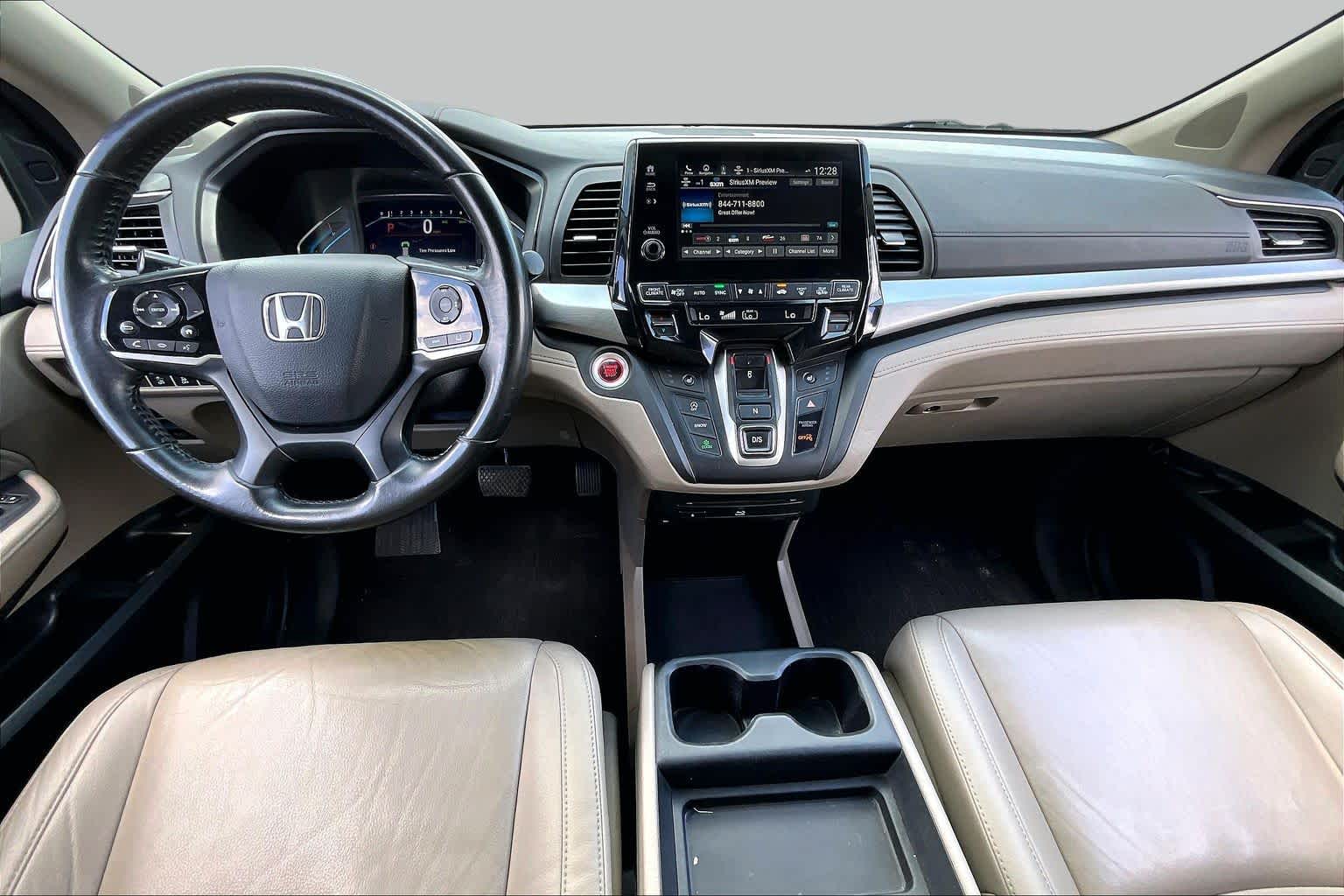 2019 Honda Odyssey Touring Forest Mist Metallic at Beck & Masten Kia
