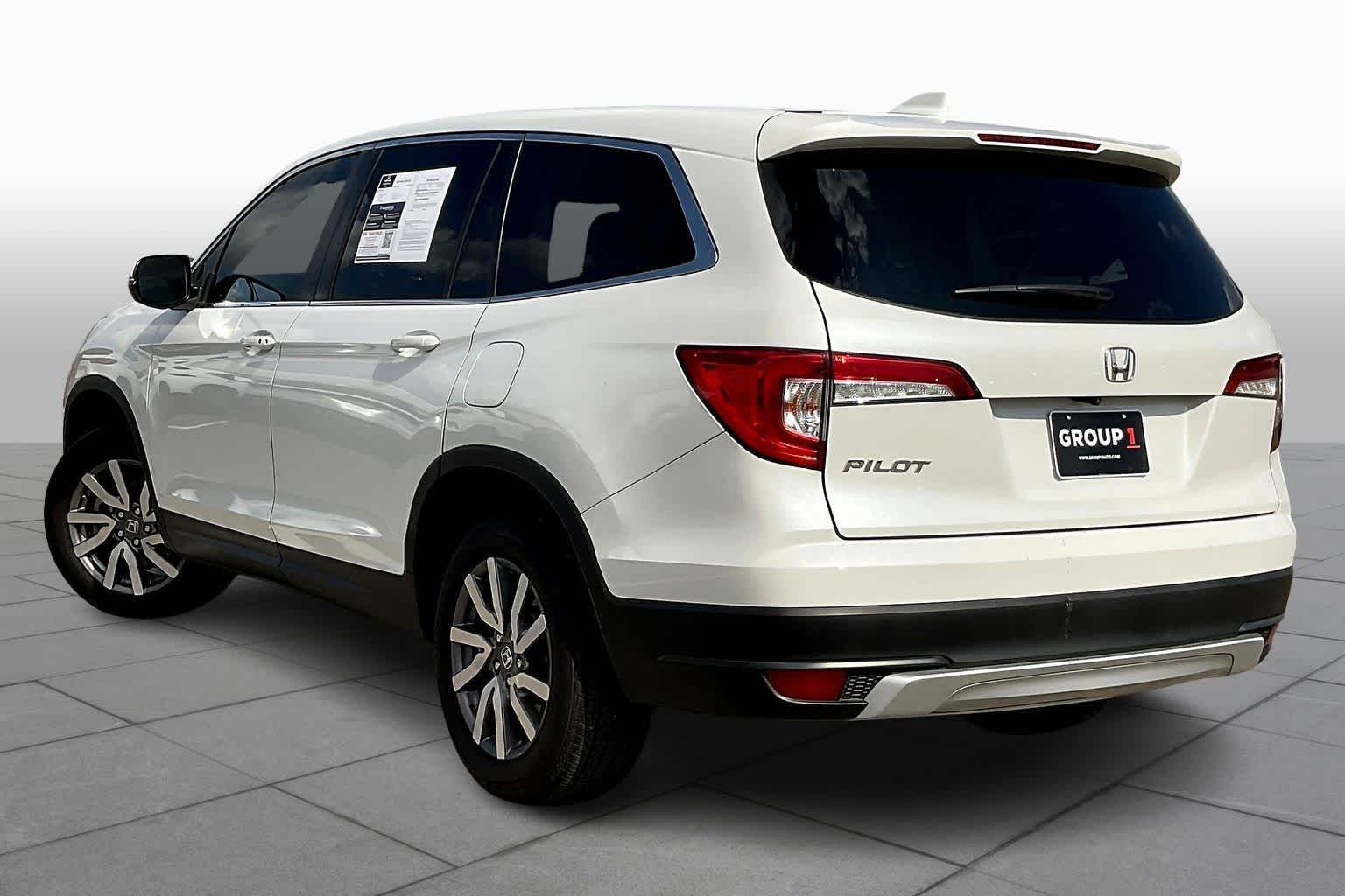 2021 Honda Pilot EX-L Platinum White Pearl at BMW of West Houston