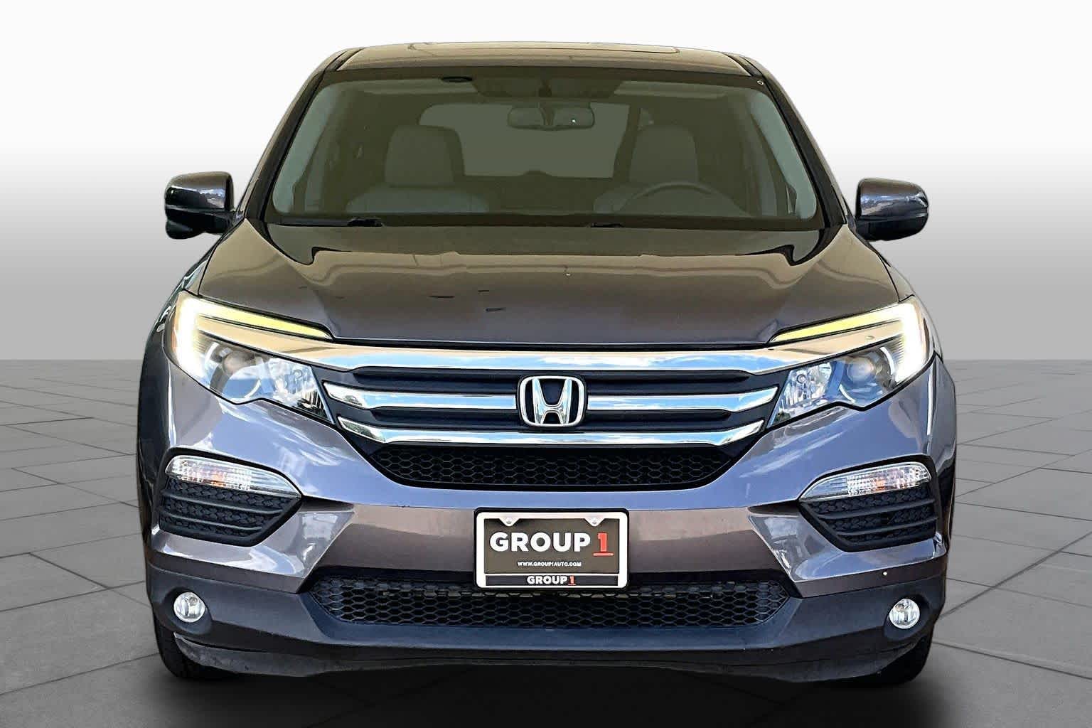 2016 Honda Pilot EX-L Modern Steel Metallic at Baytown Ford