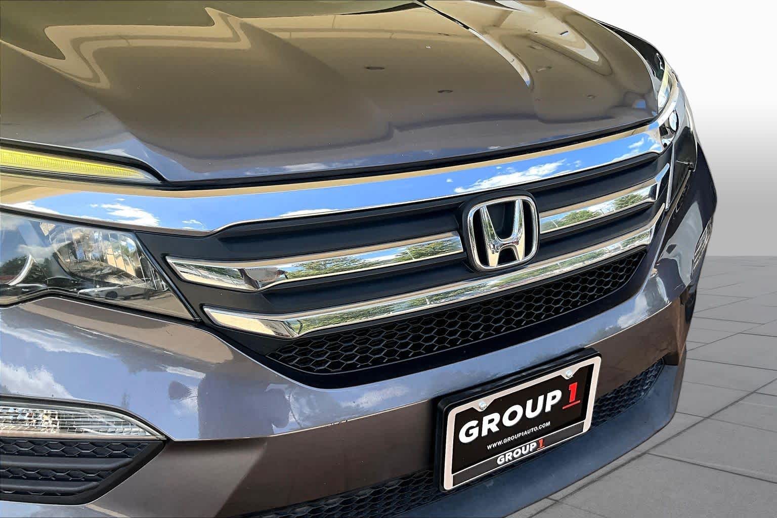 2016 Honda Pilot EX-L Modern Steel Metallic at Baytown Ford