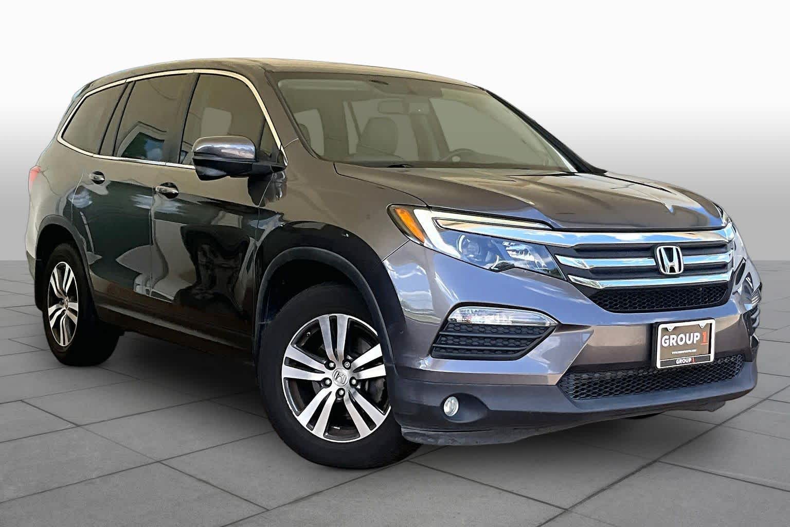 2016 Honda Pilot EX-L Modern Steel Metallic at Baytown Ford