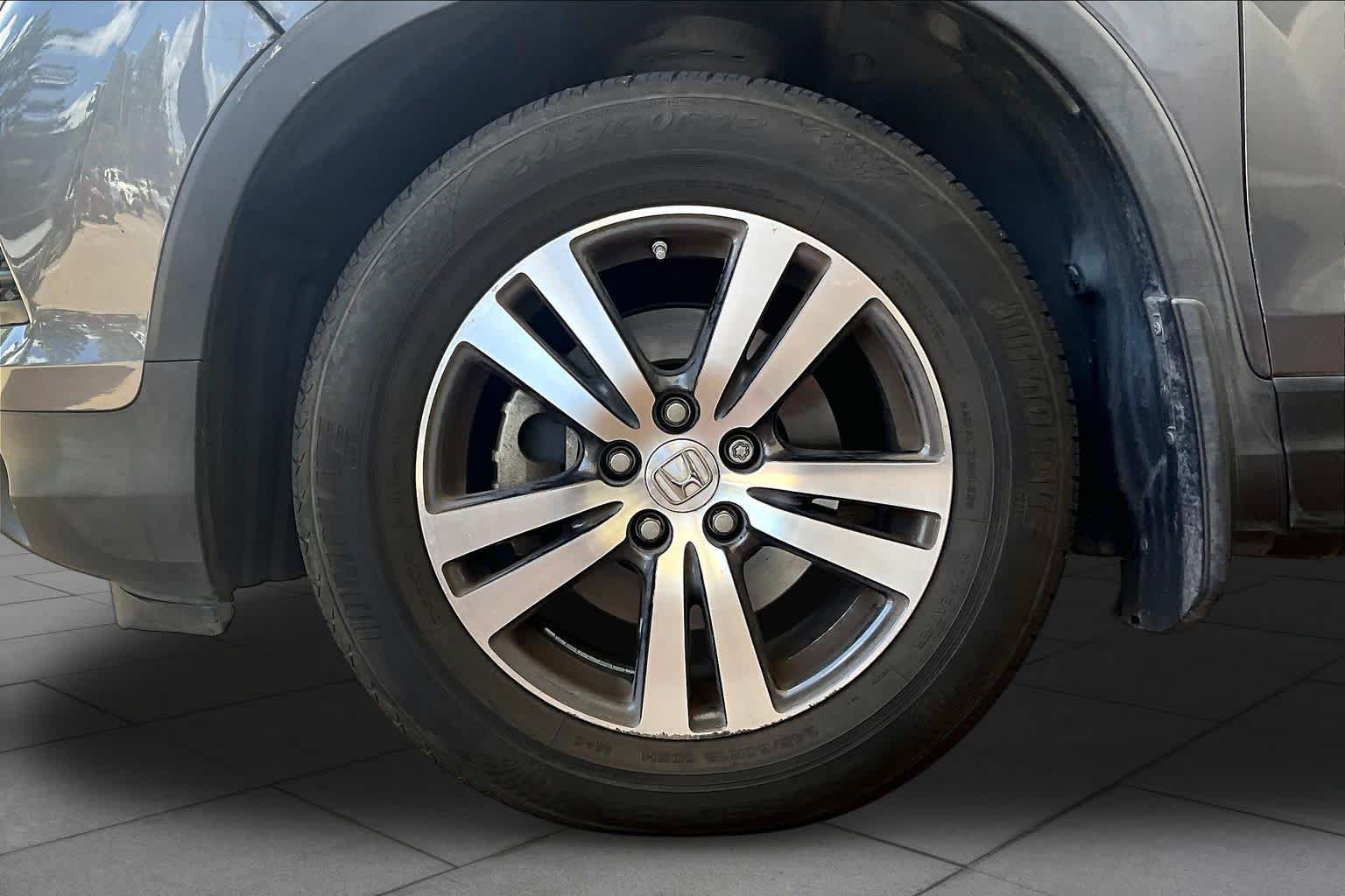 2016 Honda Pilot EX-L Modern Steel Metallic at Baytown Ford