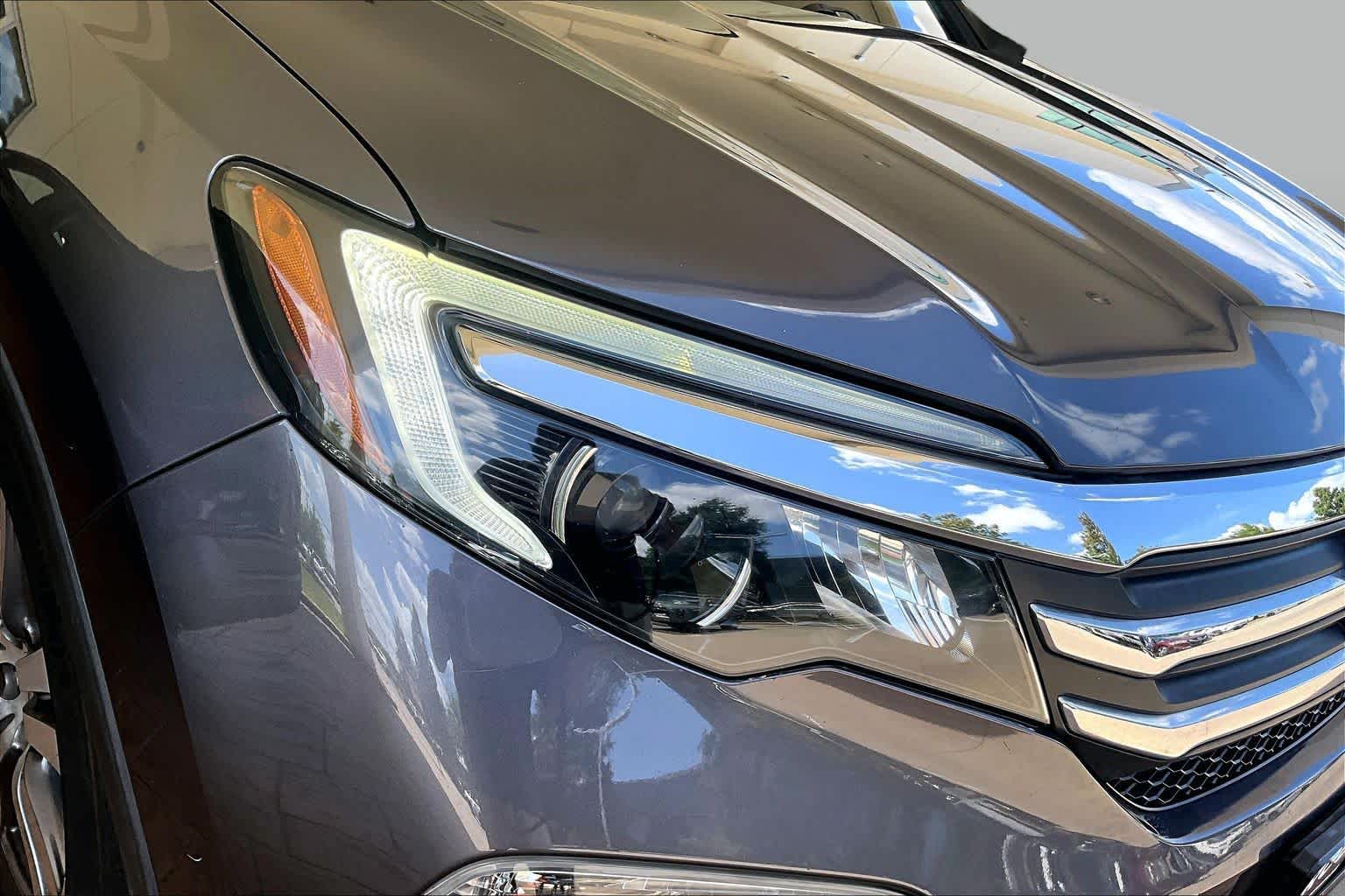 2016 Honda Pilot EX-L Modern Steel Metallic at Baytown Ford