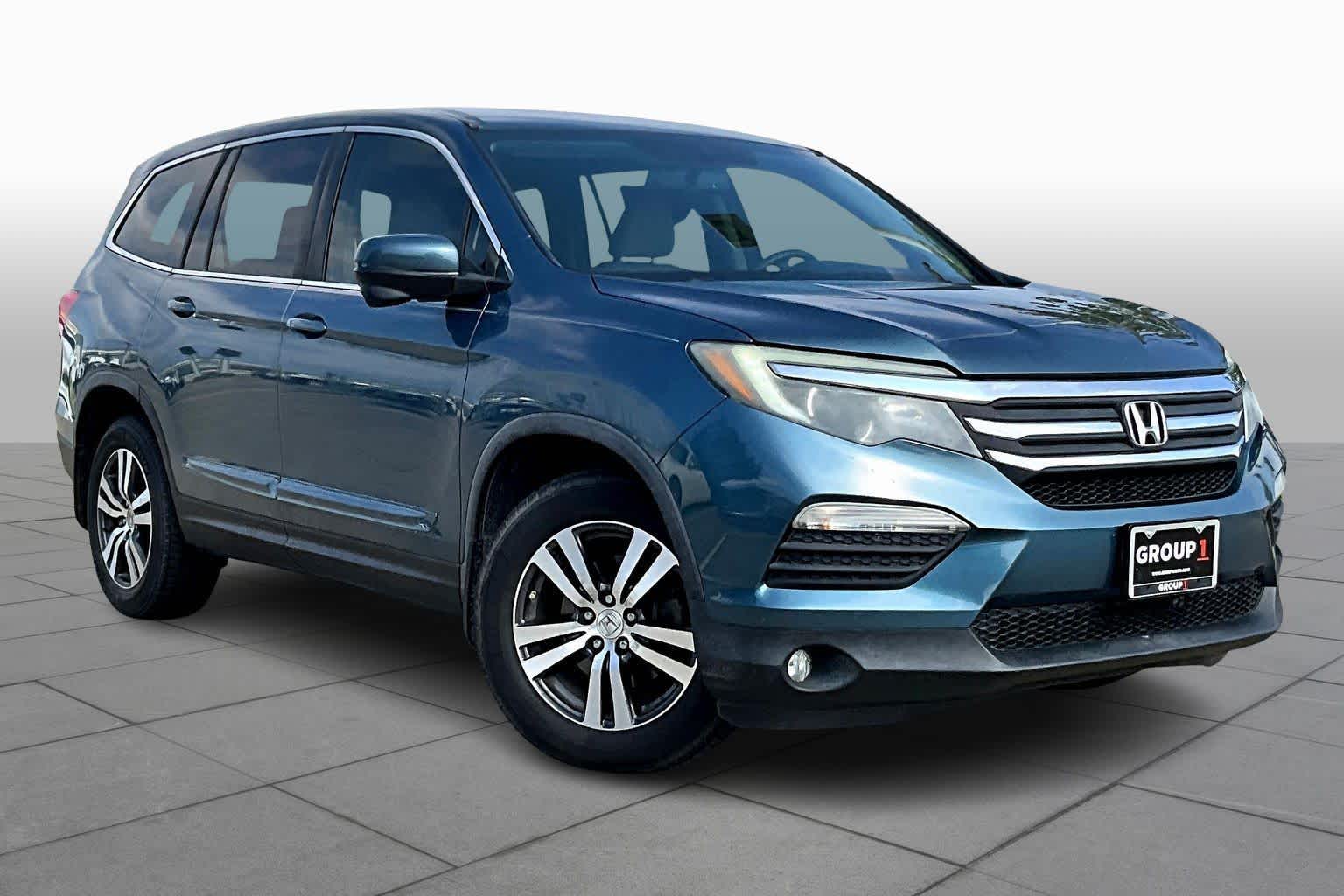 2016 Honda Pilot EX-L Steel Sapphire Metallic at AutoNation Ford Gulf Fwy