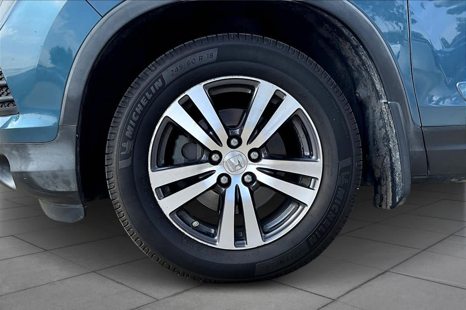 2016 Honda Pilot EX-L Steel Sapphire Metallic at AutoNation Ford Gulf Fwy