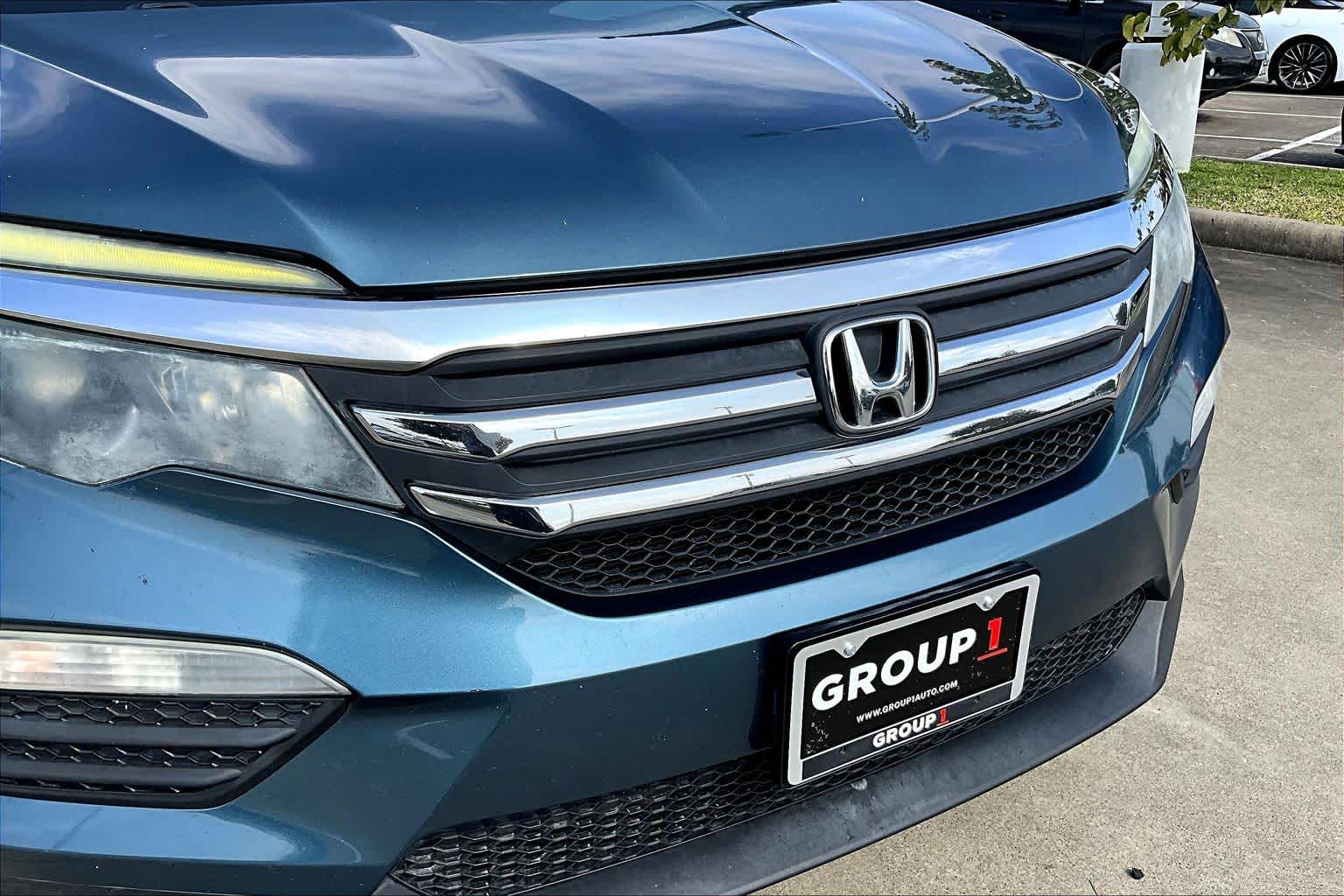 2016 Honda Pilot EX-L Steel Sapphire Metallic at AutoNation Ford Gulf Fwy