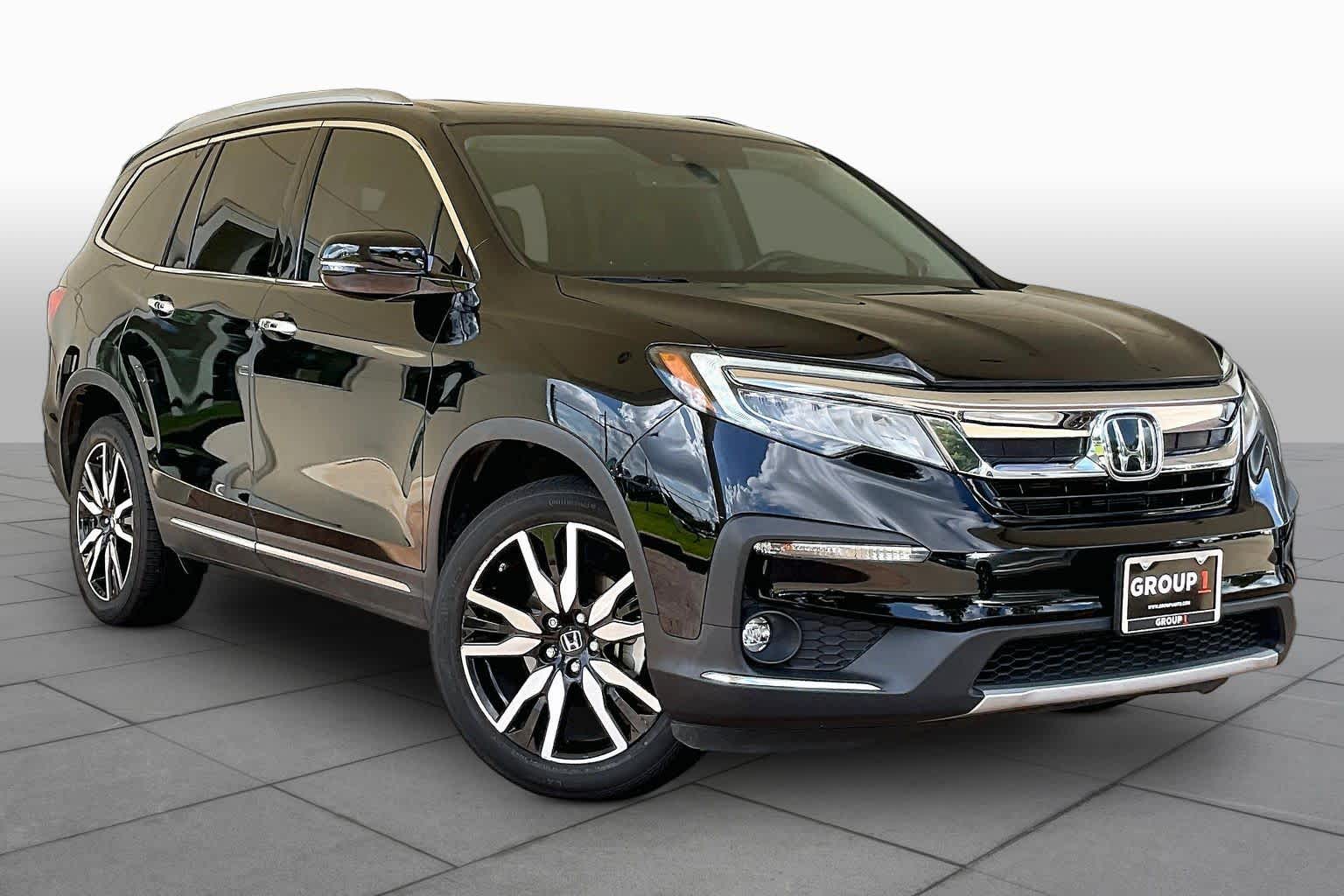 2019 Honda Pilot Touring 8-Passenger Crystal Black Pearl at Honda of Clear Lake