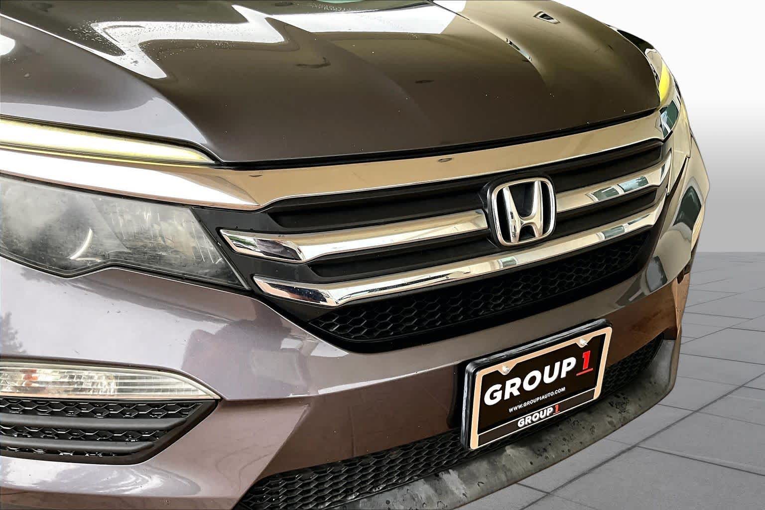 2017 Honda Pilot EX-L Modern Steel Metallic at Westside Kia