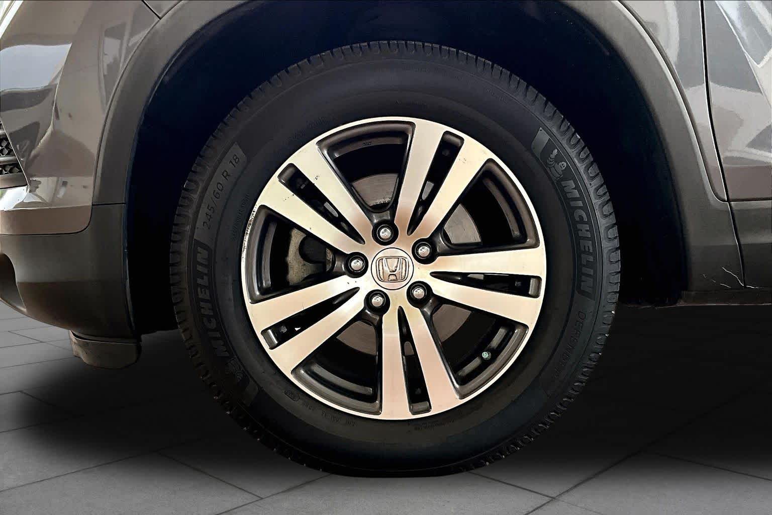 2017 Honda Pilot EX-L Modern Steel Metallic at Westside Kia
