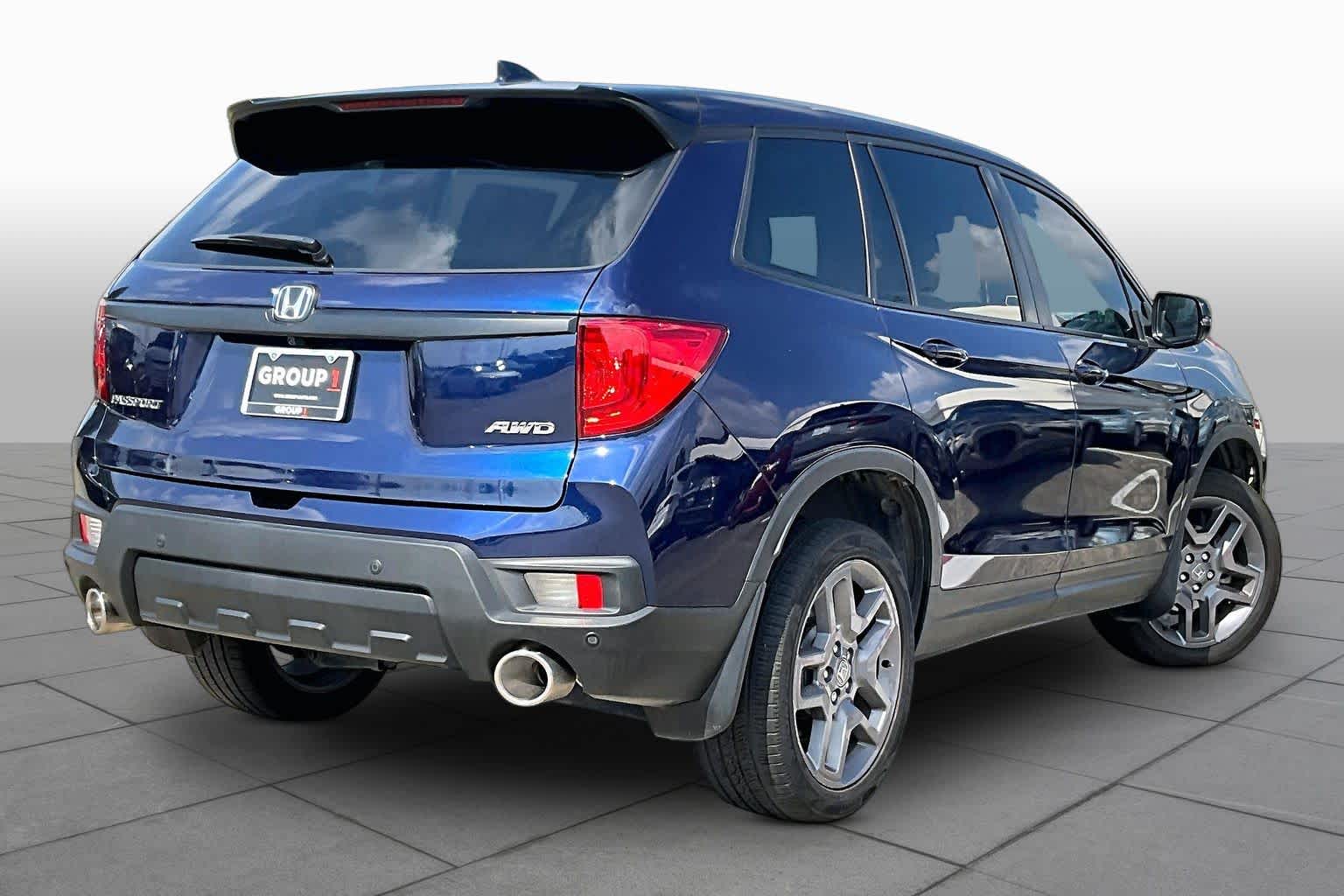2023 Honda Passport EX-L Obsidian Blue Pearl at Team Toyota