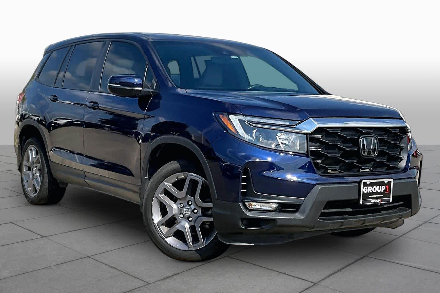 2023 Honda Passport EX-L Obsidian Blue Pearl at Team Toyota