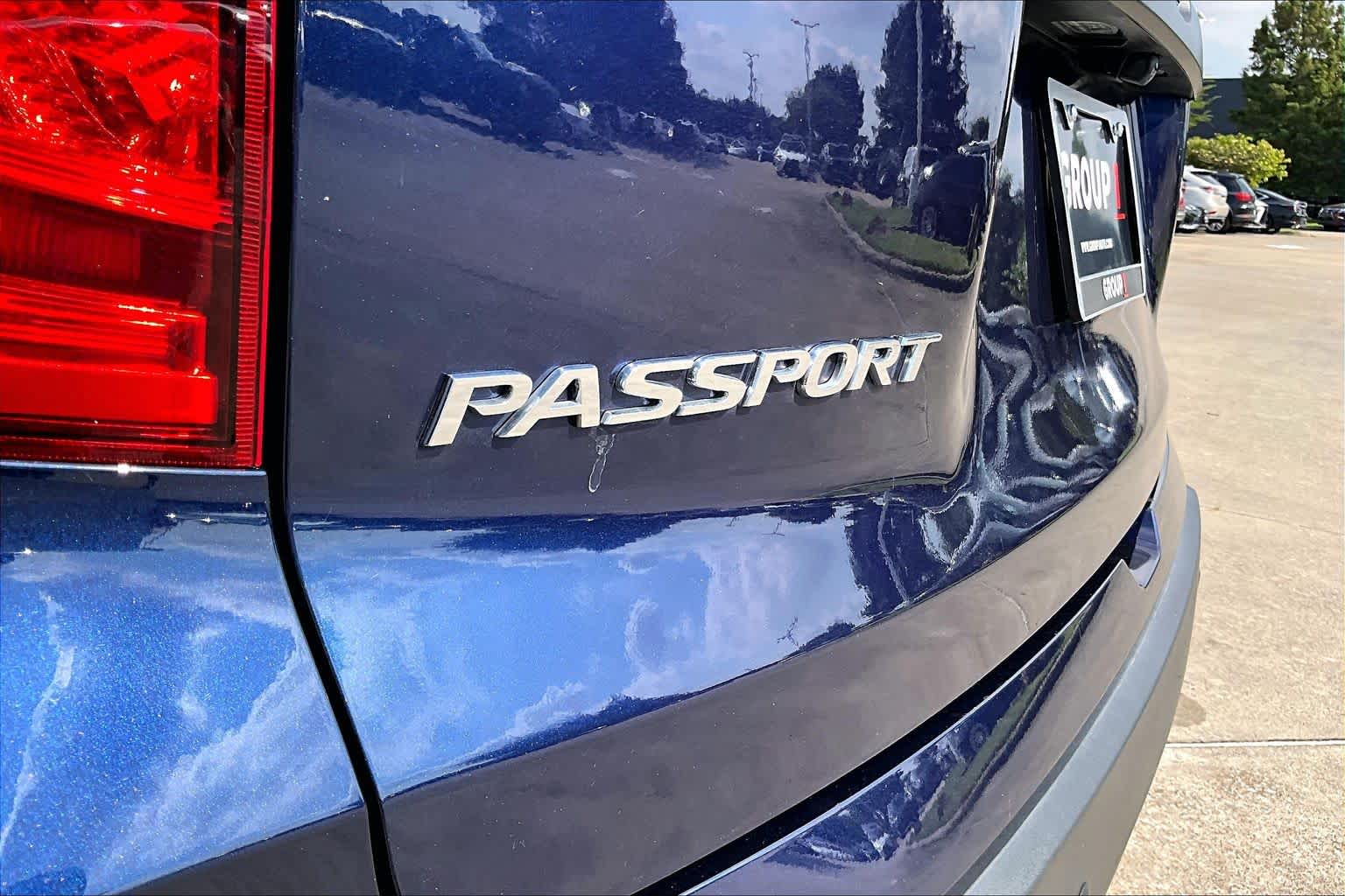 2023 Honda Passport EX-L Obsidian Blue Pearl at Team Toyota