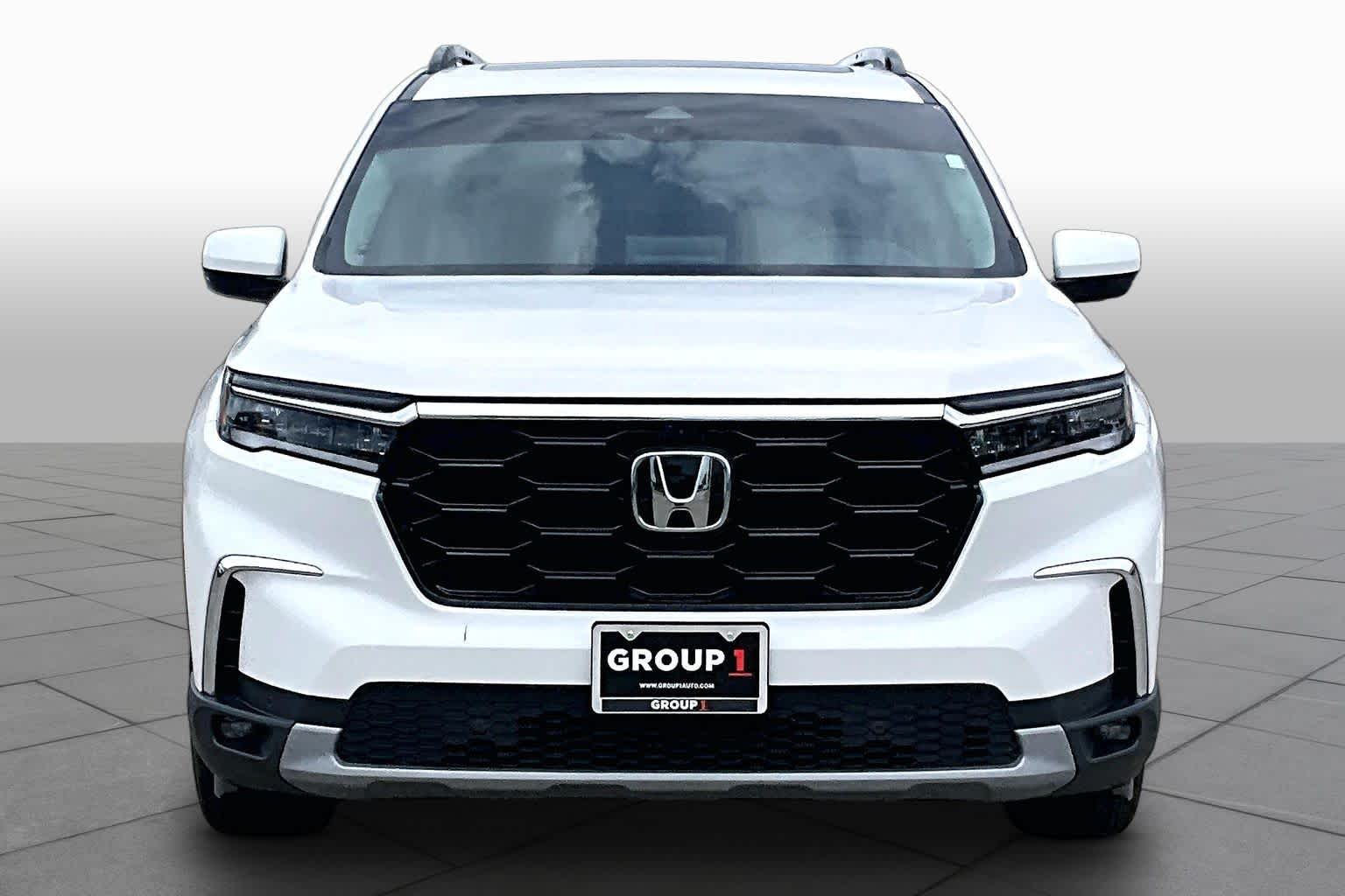 2023 Honda Pilot Elite Platinum White Pearl at AutoNation Chrysler Jeep Dodge Ram Spring