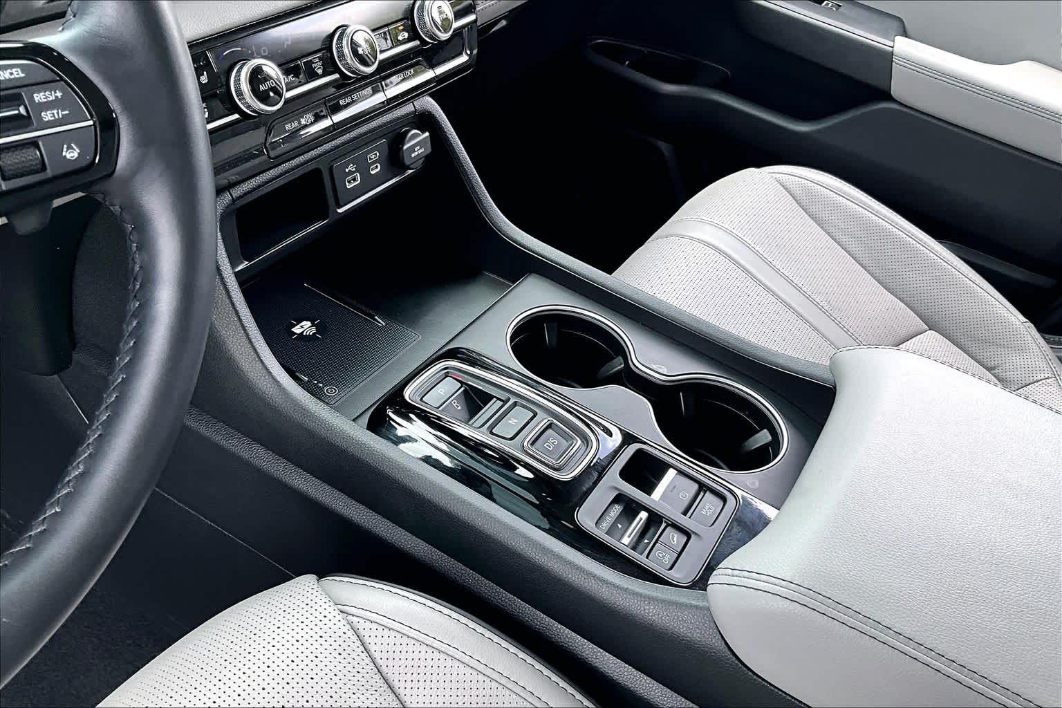 2023 Honda Pilot Elite Platinum White Pearl at AutoNation Chrysler Jeep Dodge Ram Spring