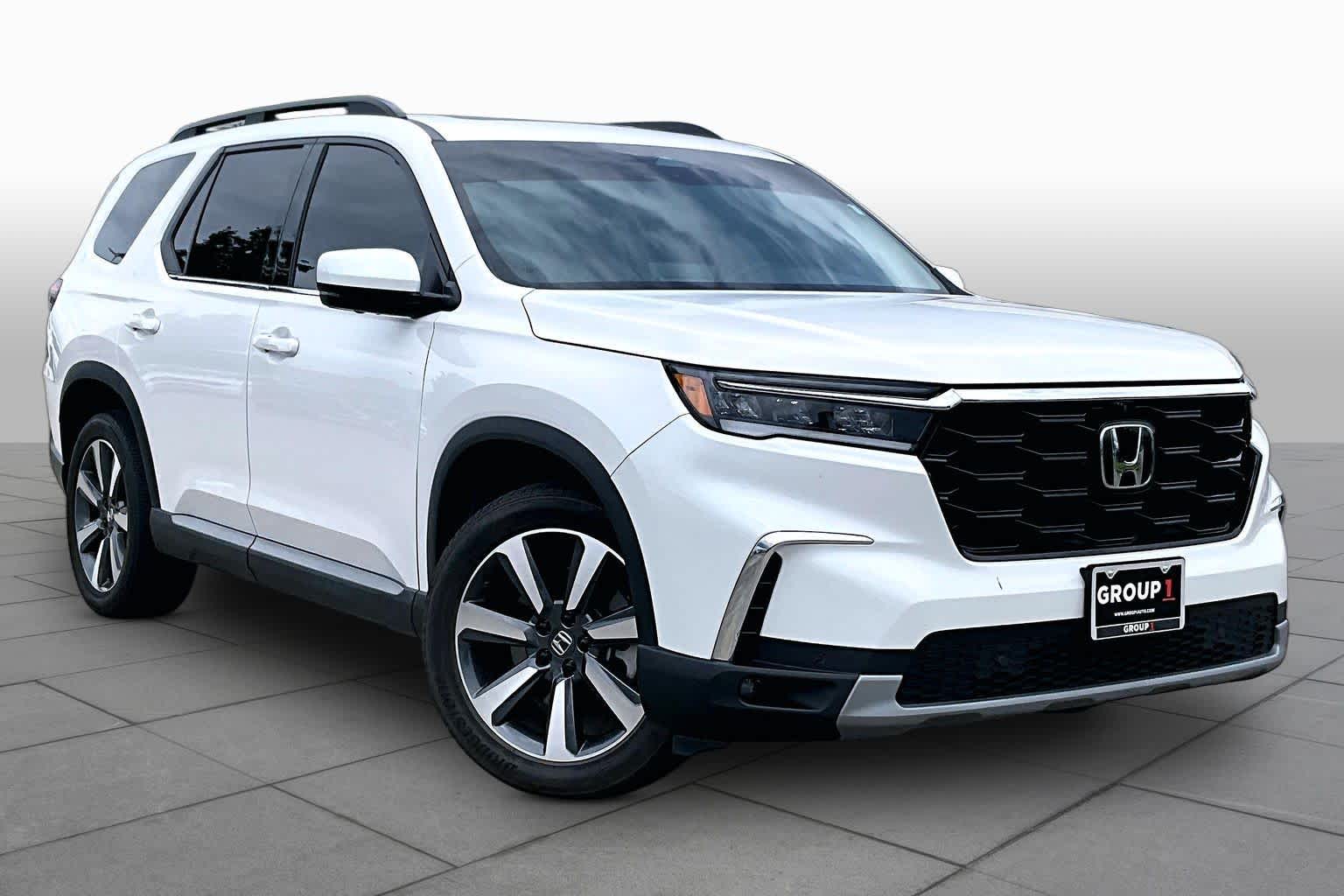 2023 Honda Pilot Elite Platinum White Pearl at AutoNation Chrysler Jeep Dodge Ram Spring