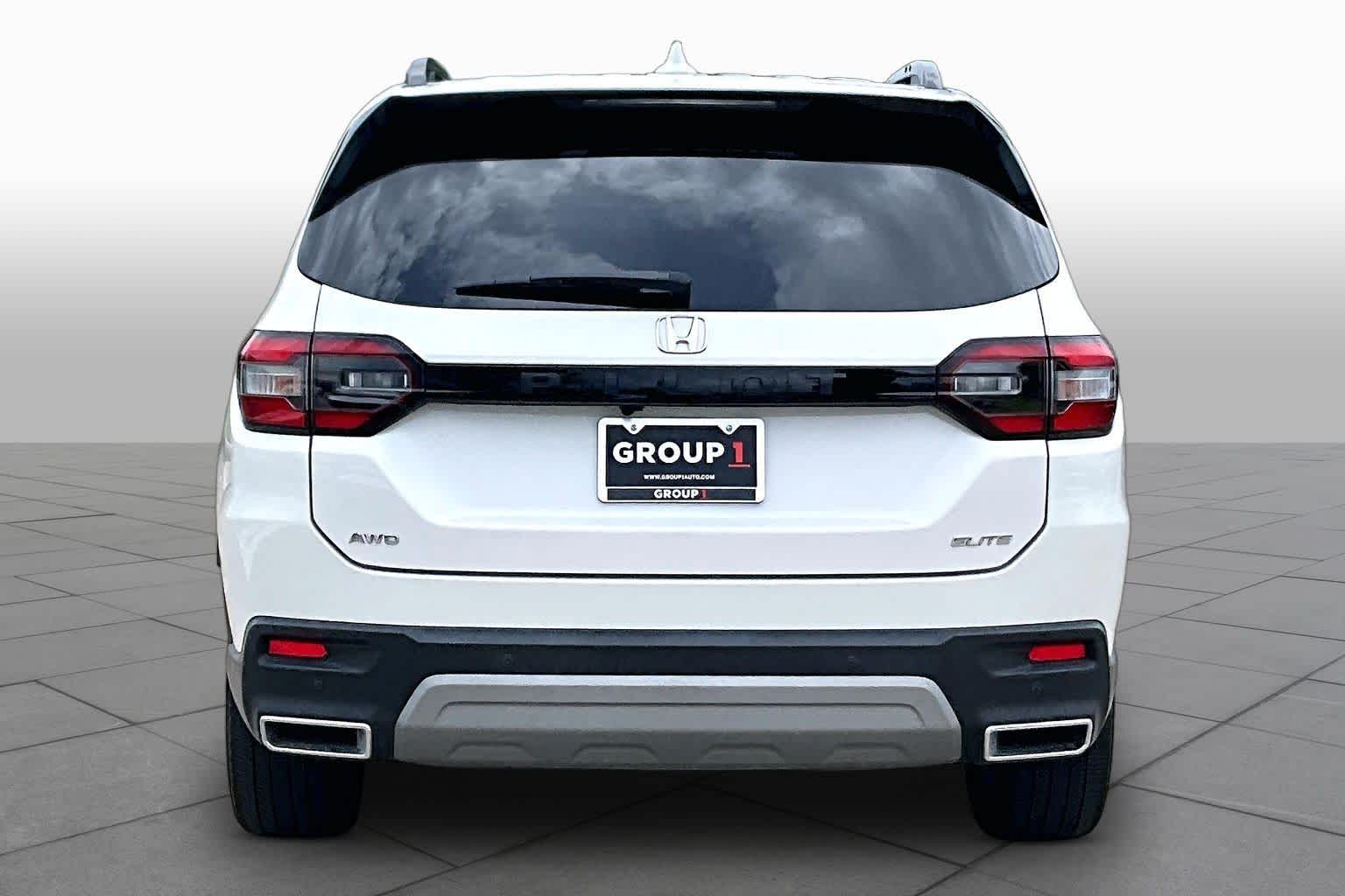 2023 Honda Pilot Elite Platinum White Pearl at AutoNation Chrysler Jeep Dodge Ram Spring
