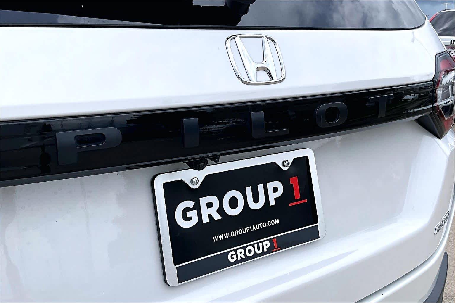 2023 Honda Pilot Elite Platinum White Pearl at AutoNation Chrysler Jeep Dodge Ram Spring