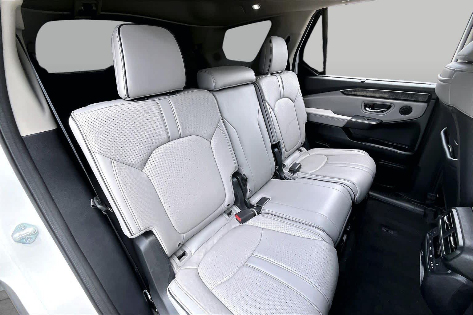 2023 Honda Pilot Elite Platinum White Pearl at AutoNation Chrysler Jeep Dodge Ram Spring