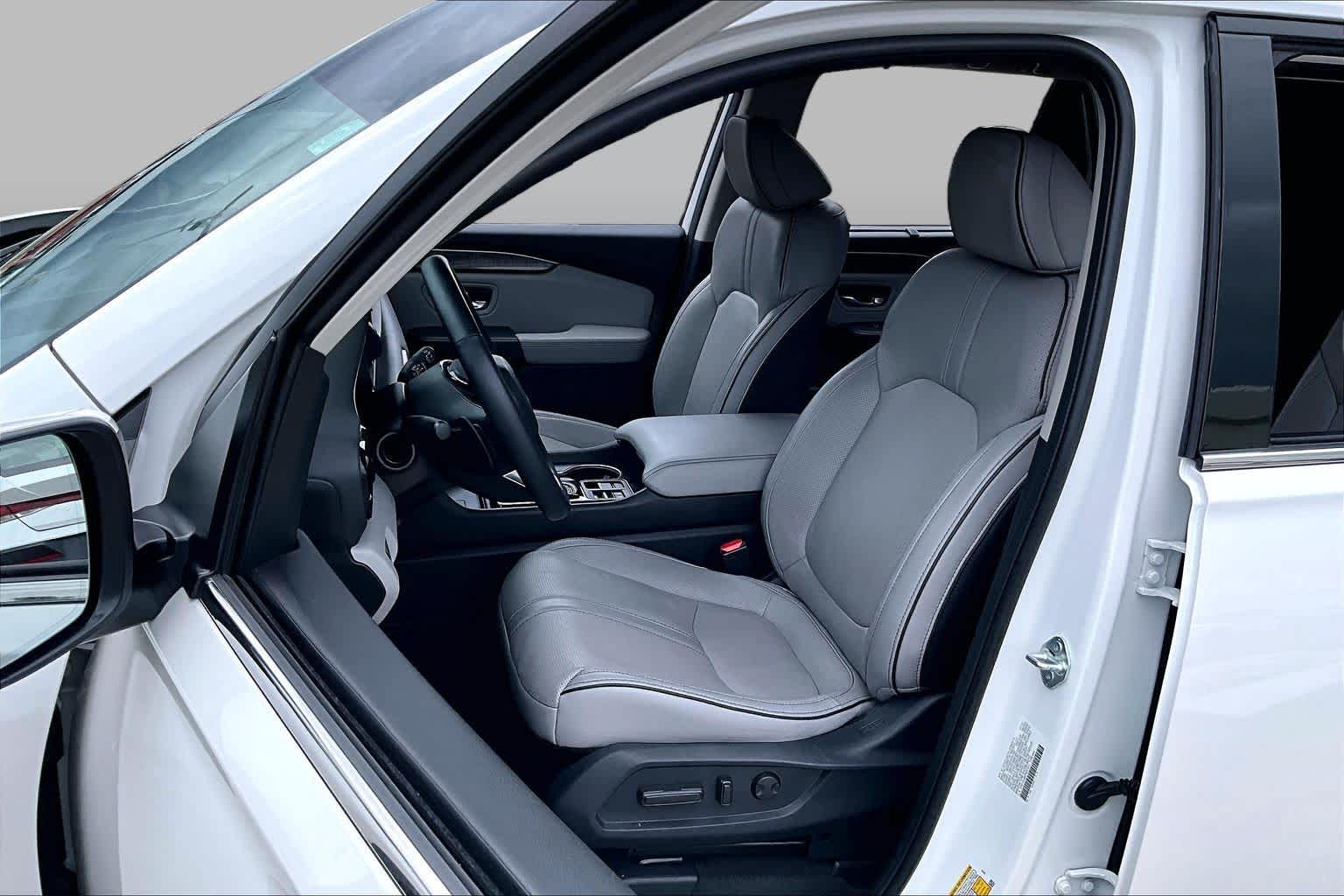 2023 Honda Pilot Elite Platinum White Pearl at AutoNation Chrysler Jeep Dodge Ram Spring