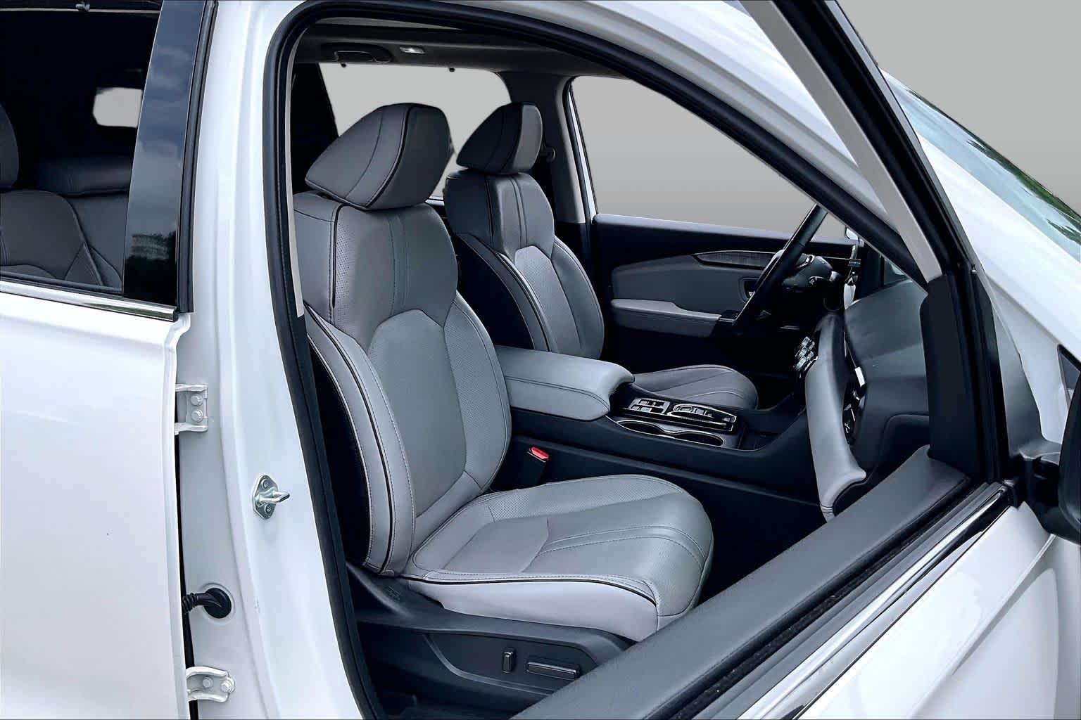 2023 Honda Pilot Elite Platinum White Pearl at AutoNation Chrysler Jeep Dodge Ram Spring