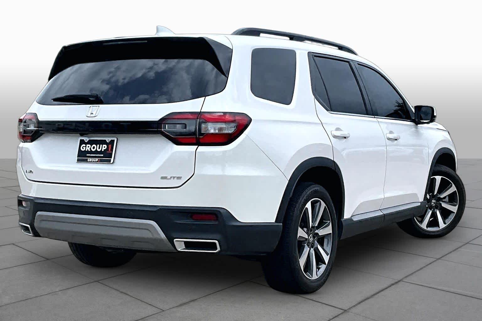 2023 Honda Pilot Elite Platinum White Pearl at AutoNation Chrysler Jeep Dodge Ram Spring